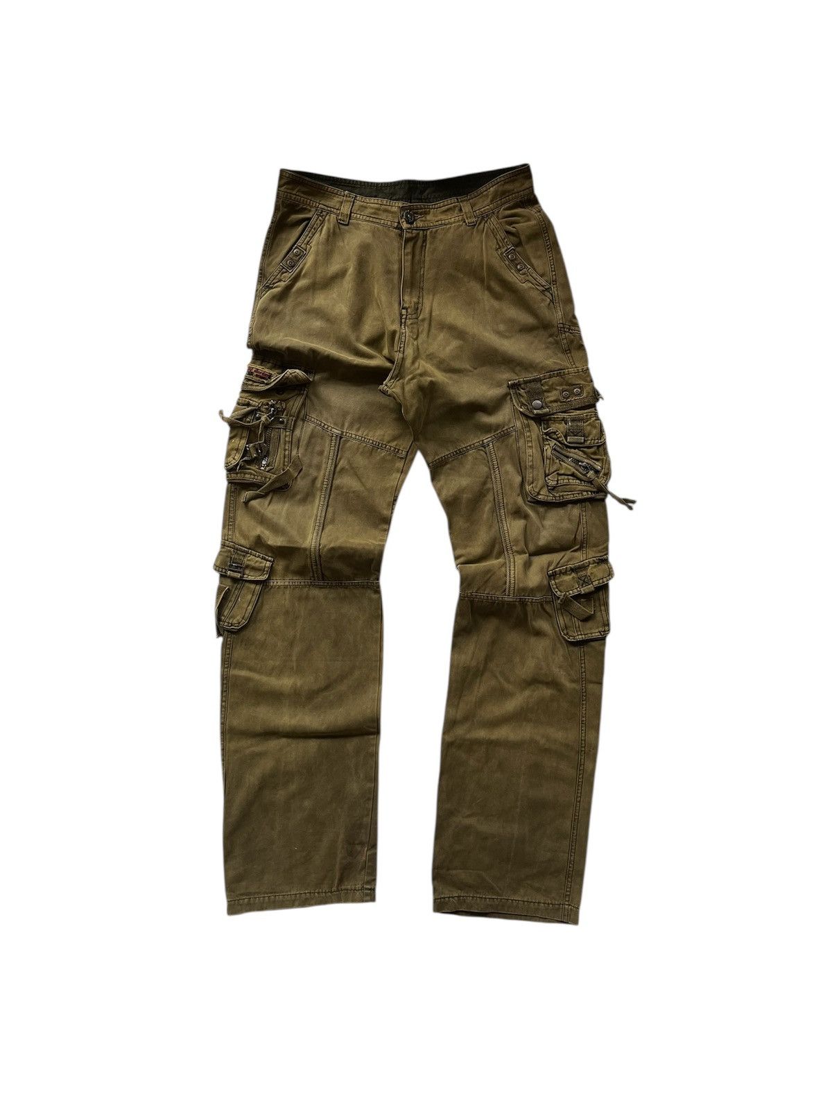 Japanese Brand × Vintage Cargo pants Tactical Pocket Size US 32 / EU 48 - 1 Thumbnail