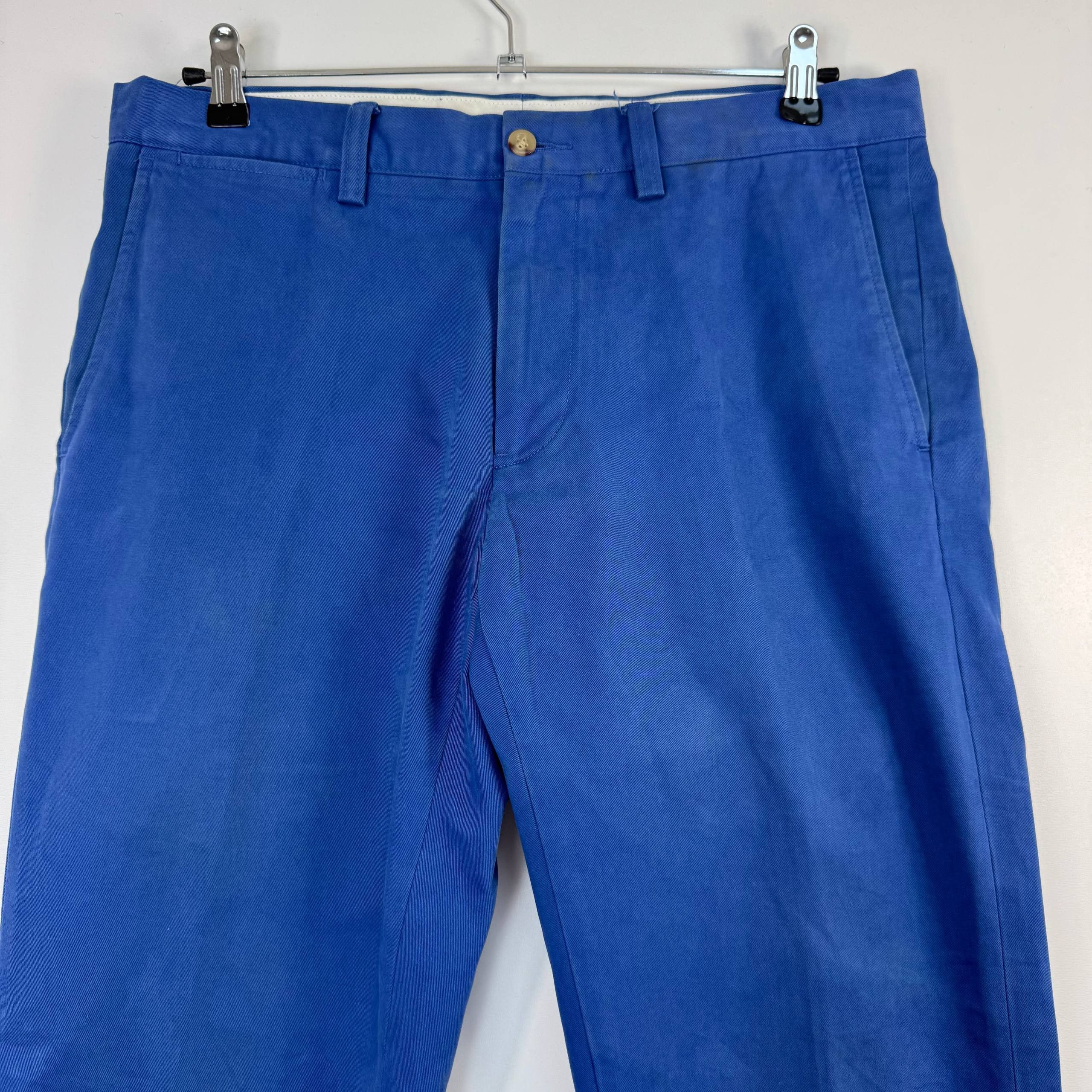Polo Ralph Lauren Polo Ralph Lauren Chino Pants Blue Mens W33 L32 Size M Size US 34 / EU 50 - 2 Thumbnail