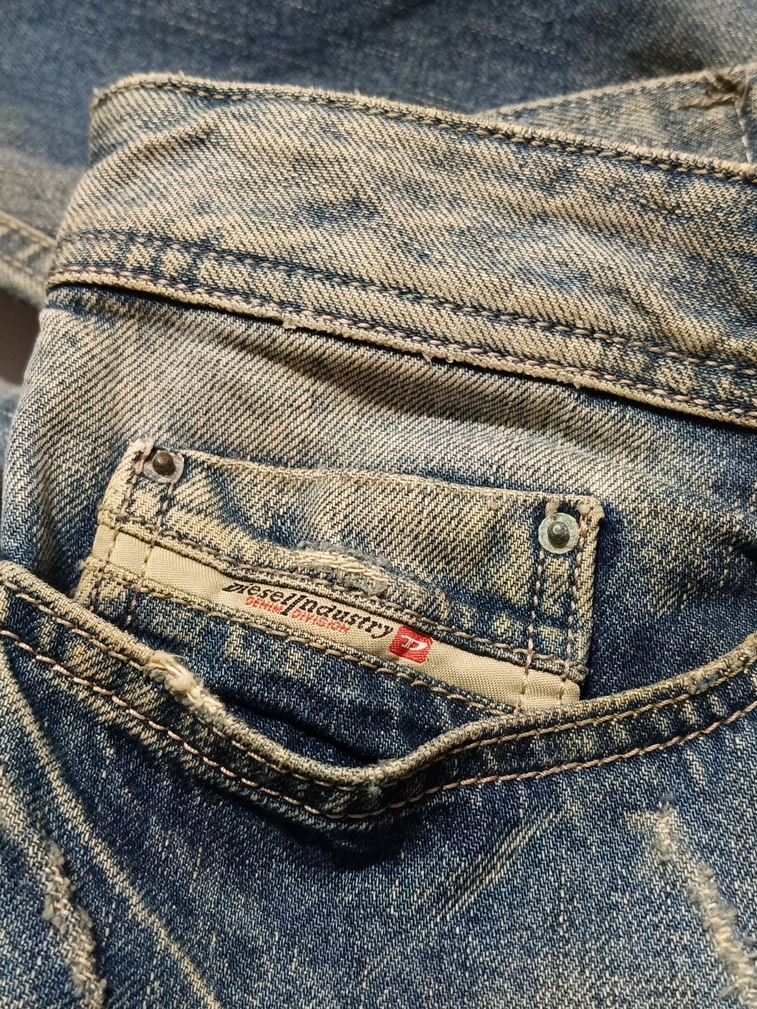 Diesel Diesel KURREN Regular Straight distressed Jeans Size US 34 / EU 50 - 10 Thumbnail