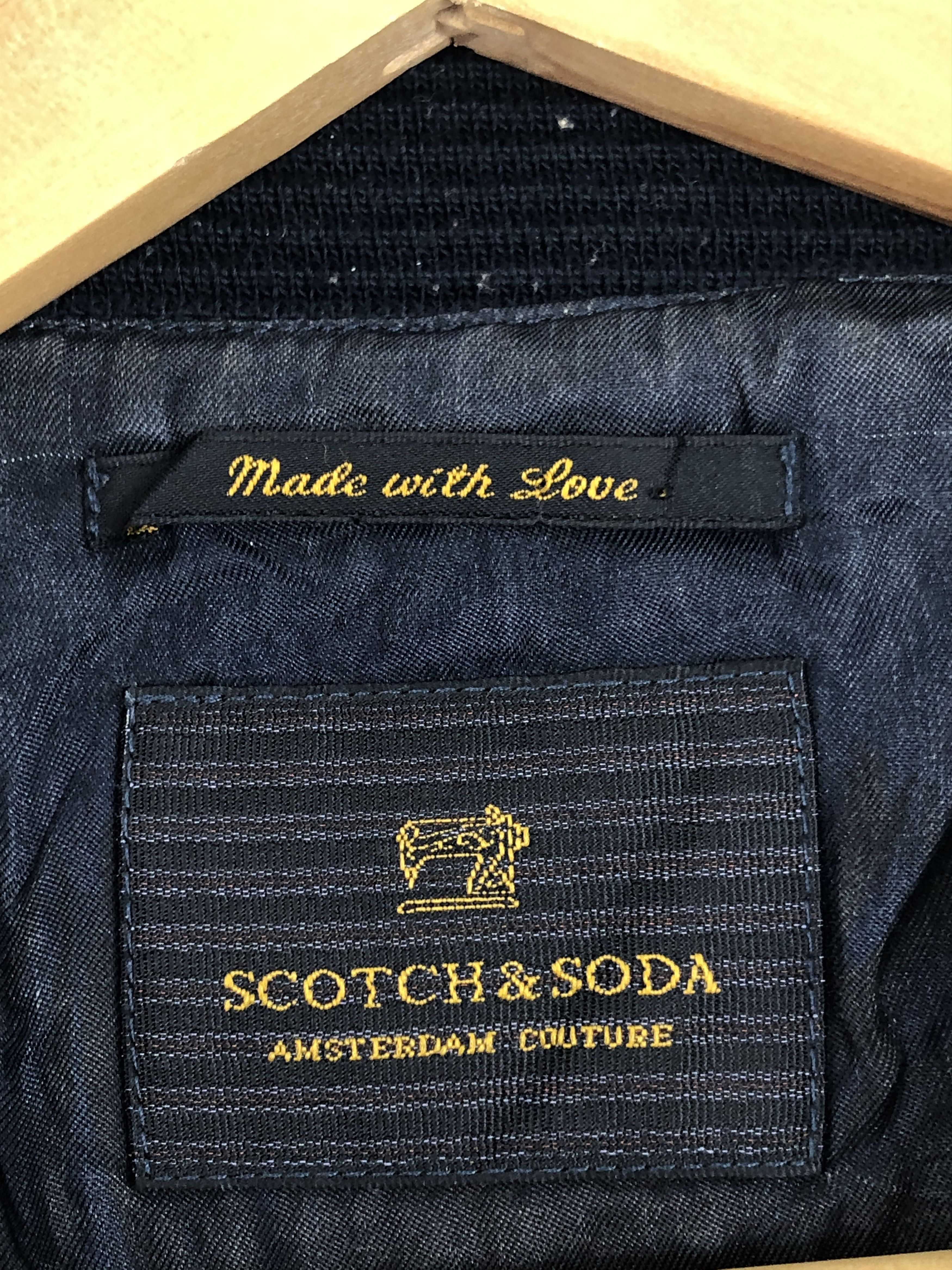Scotch & Soda Vintage Scotch & Soda Geometric Zipper Up Jacket JA0024 Size US L / EU 52-54 / 3 - 5 Thumbnail