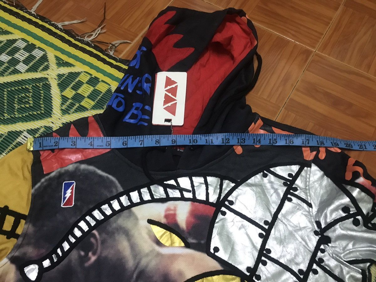 Bass By Ron Bass × Vintage Bass by ron bass men's colourful black&red hoodie jacket Size US M / EU 48-50 / 2 - 9 Thumbnail