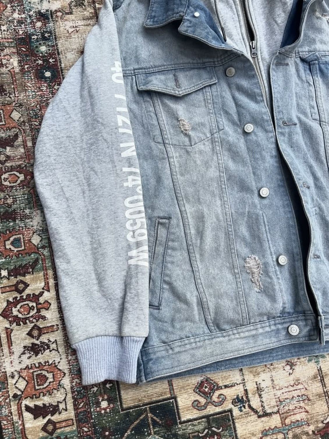 Japanese Brand Jungle Storm Denim Streetwear Jacket Size US L / EU 52-54 / 3 - 4 Thumbnail