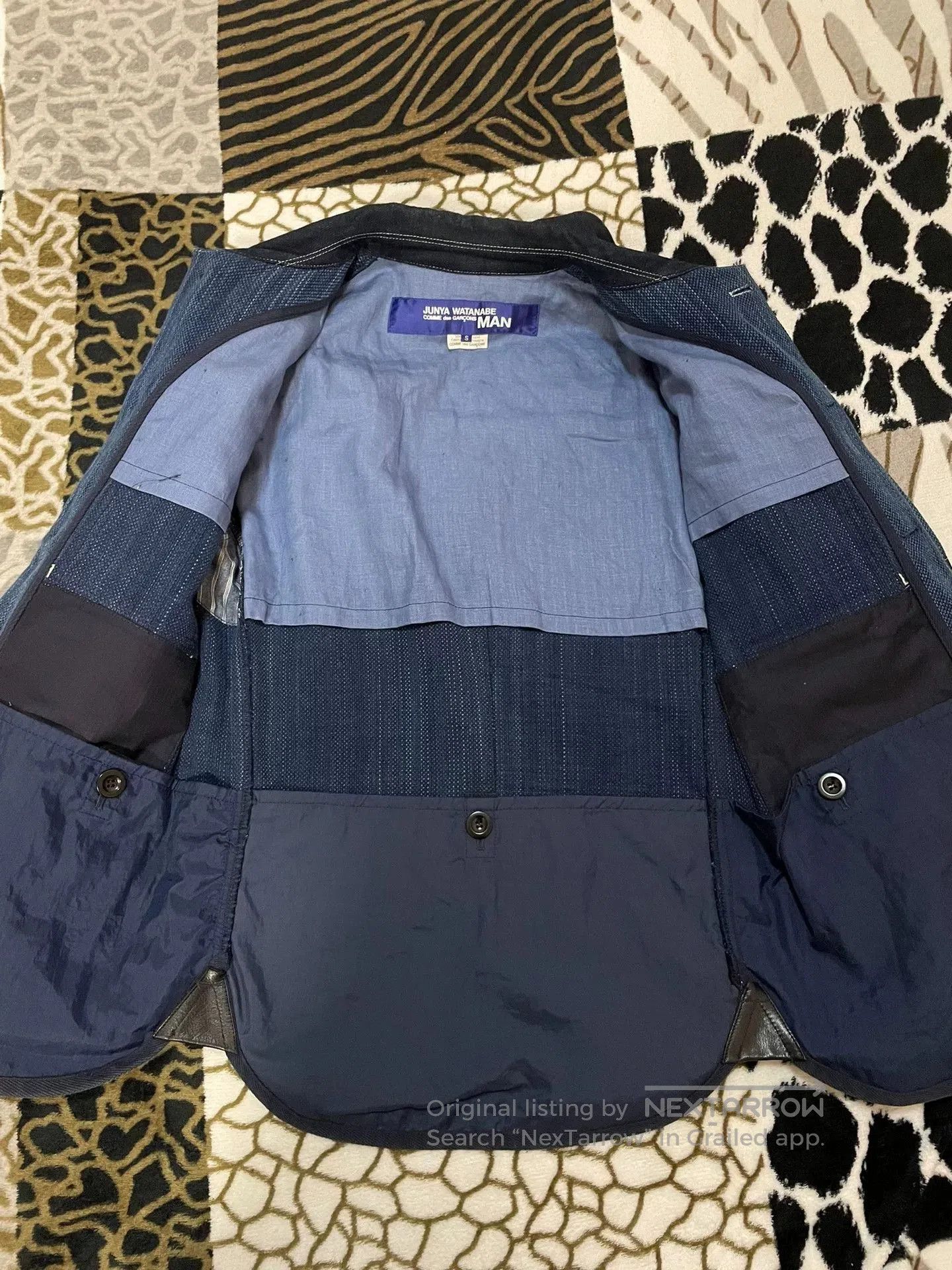 Junya Watanabe Junya Watanabe Man Indigo Dyed Jacket. Size US S / EU 44-46 / 1 - 9 Thumbnail