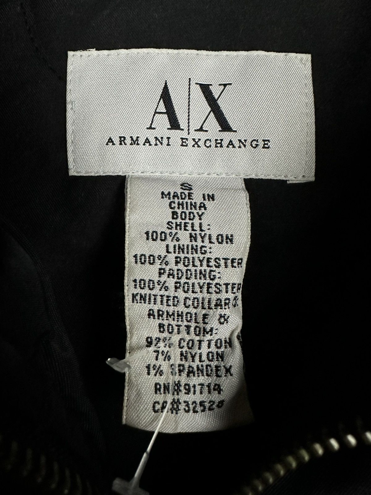 Giorgio Armani Armani Exchange Vest Cotton Nylon Size US S / EU 44-46 / 1 - 2 Thumbnail