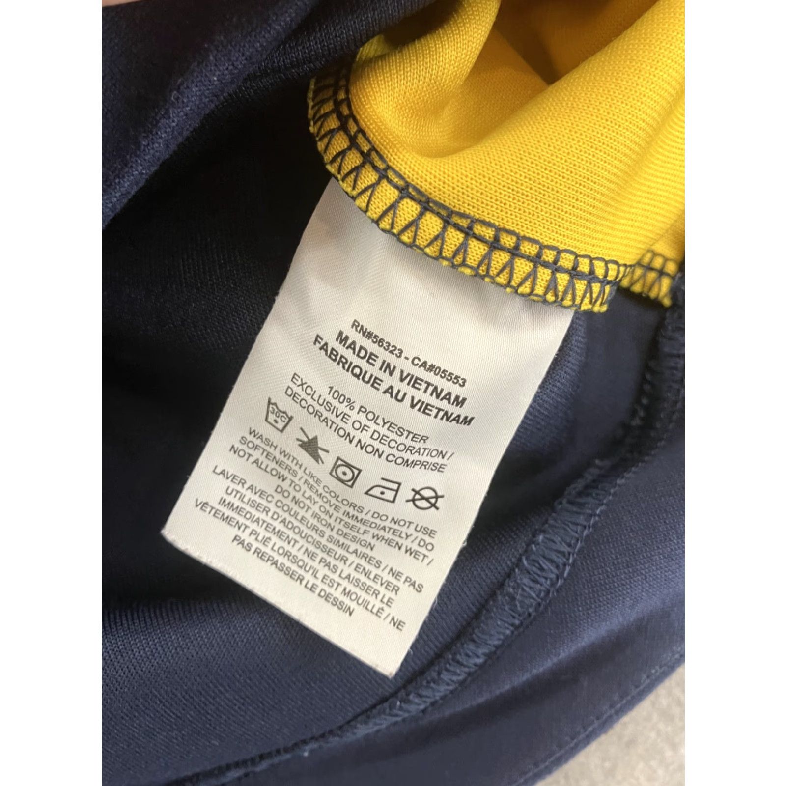 Jordan Brand Air Jordan Michigan Wolverines Hoodie Mens M Blue Size US M / EU 48-50 / 2 - 5 Thumbnail