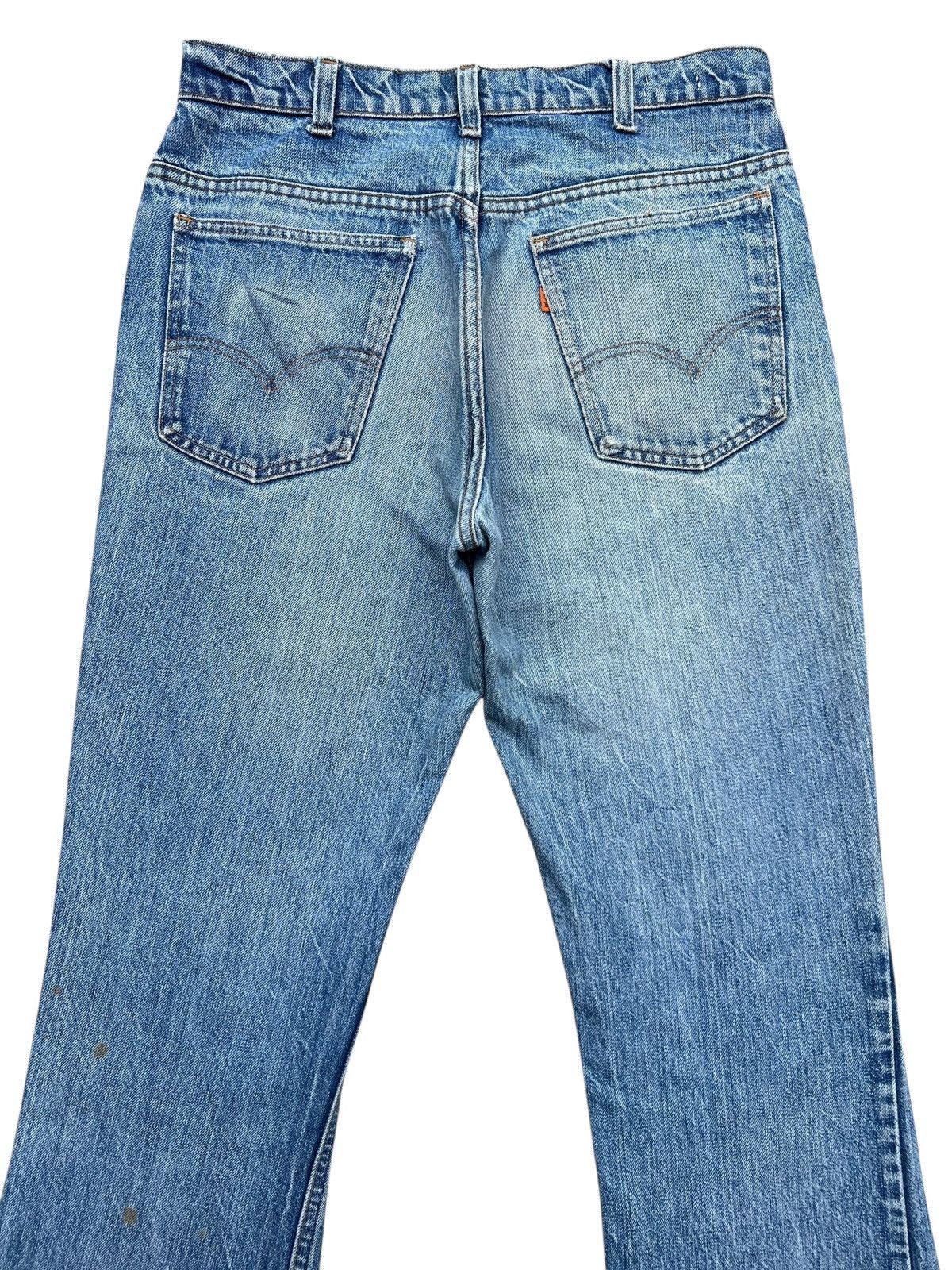 Levi's Vintage 60s Levis 646 Bootcut Distressed Denim Jeans 32x31 Size US 32 / EU 48 - 5 Thumbnail