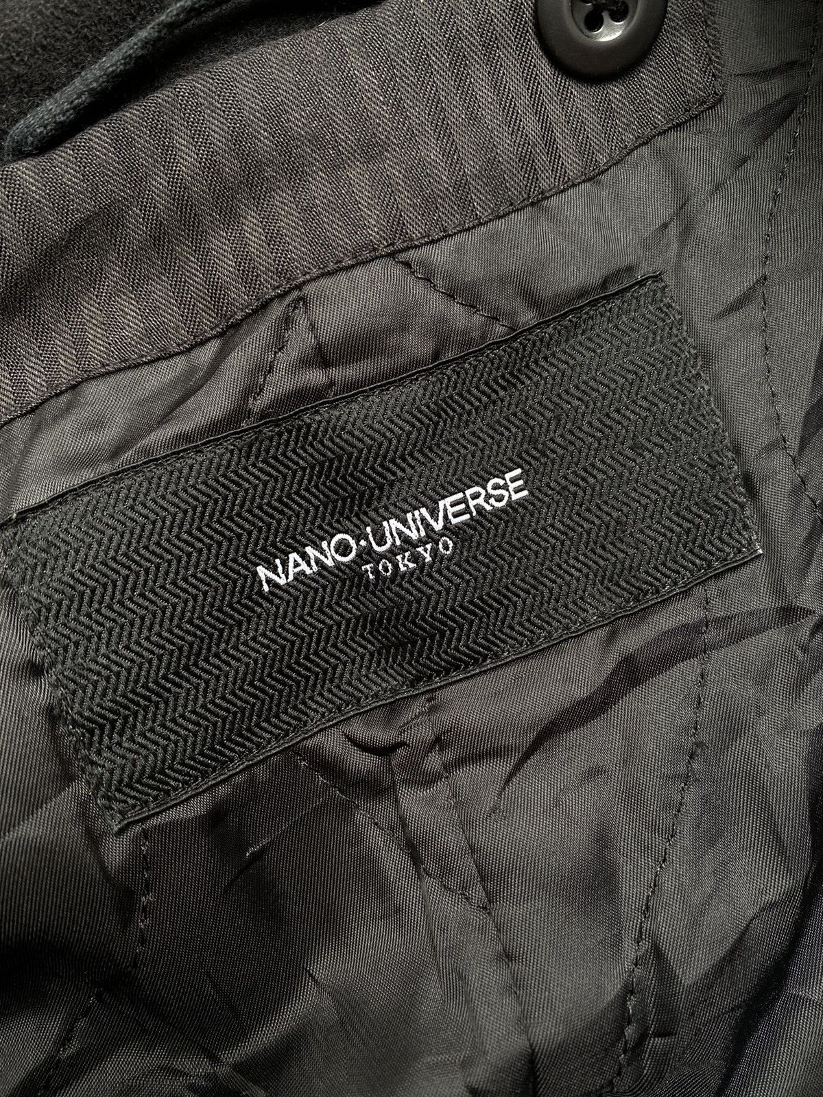 If Six Was Nine × Japanese Brand × NANO universe Avant Garde Wool Jacket Size US S / EU 44-46 / 1 - 7 Thumbnail