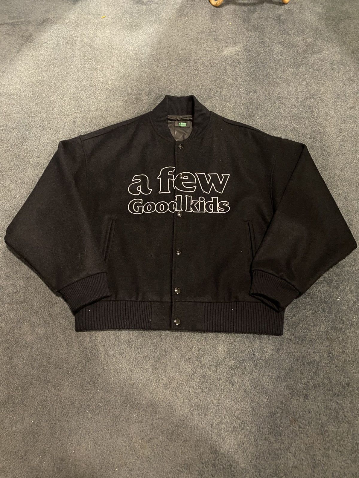 Designer A FEW GOOD KIDS PEACE ANGEL WOOL VARSITY JACKET Size US M / EU 48-50 / 2 - 3 Thumbnail