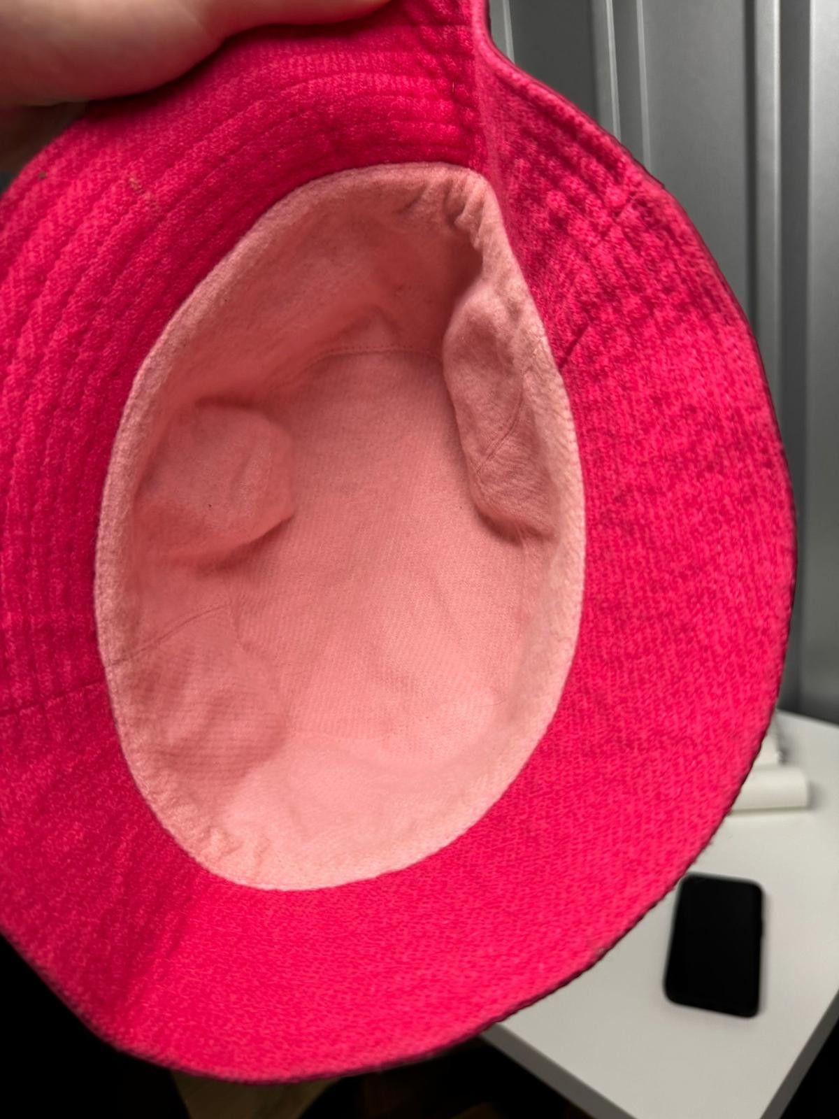 Designer Trendy Pink Bucket Hat Size ONE SIZE - 2 Thumbnail