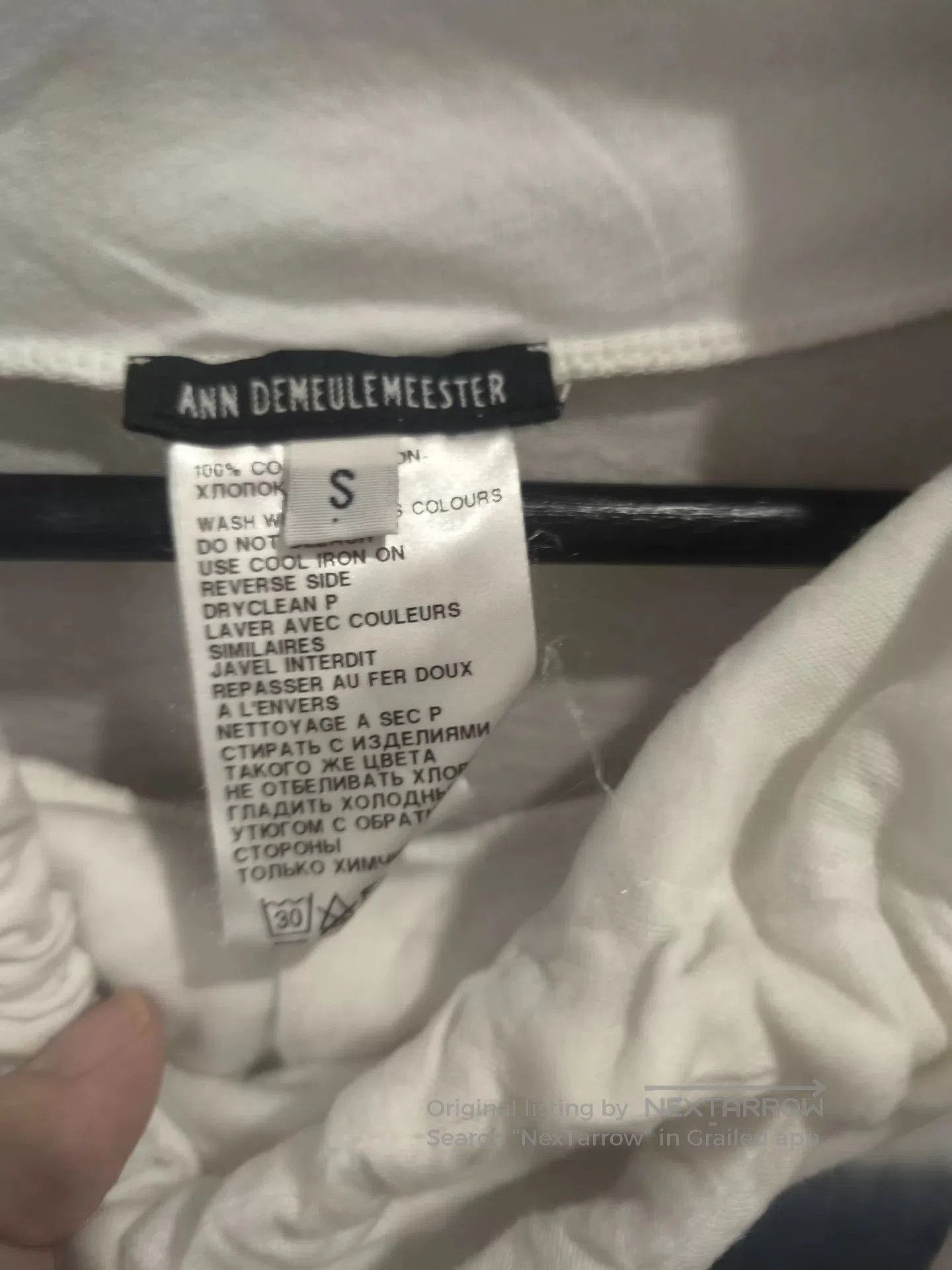 Ann Demeulemeester Ann Demeulemeester Tie. Size US S / EU 44-46 / 1 - 3 Thumbnail
