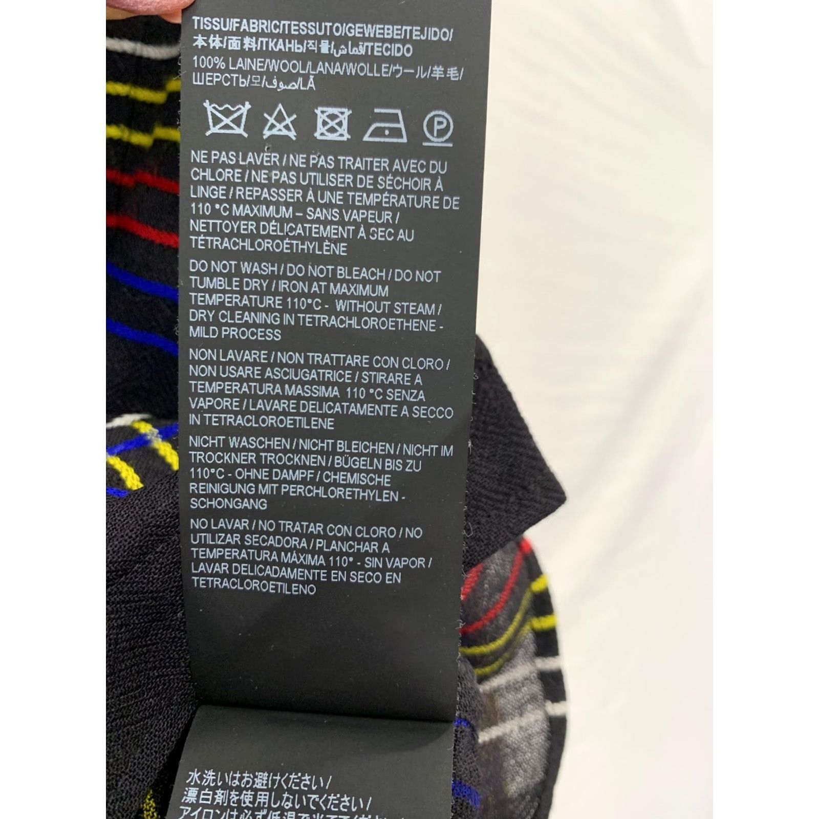 Yves Saint Laurent SAINT LAURENT PARIS Multi-Color Plaid Flannel Shirt Men 38/15 Button-Up Long Sleeve Made Italy Size US M / EU 48-50 / 2 - 4 Thumbnail