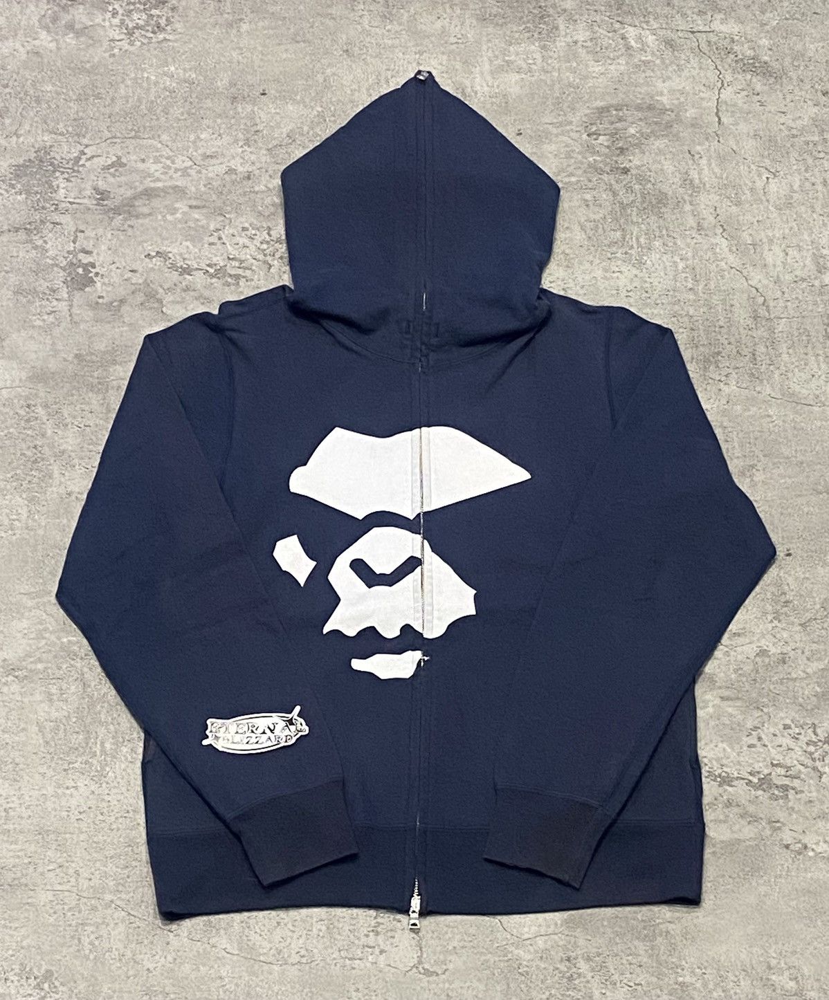 Bape Mad Face Hoodie | Grailed