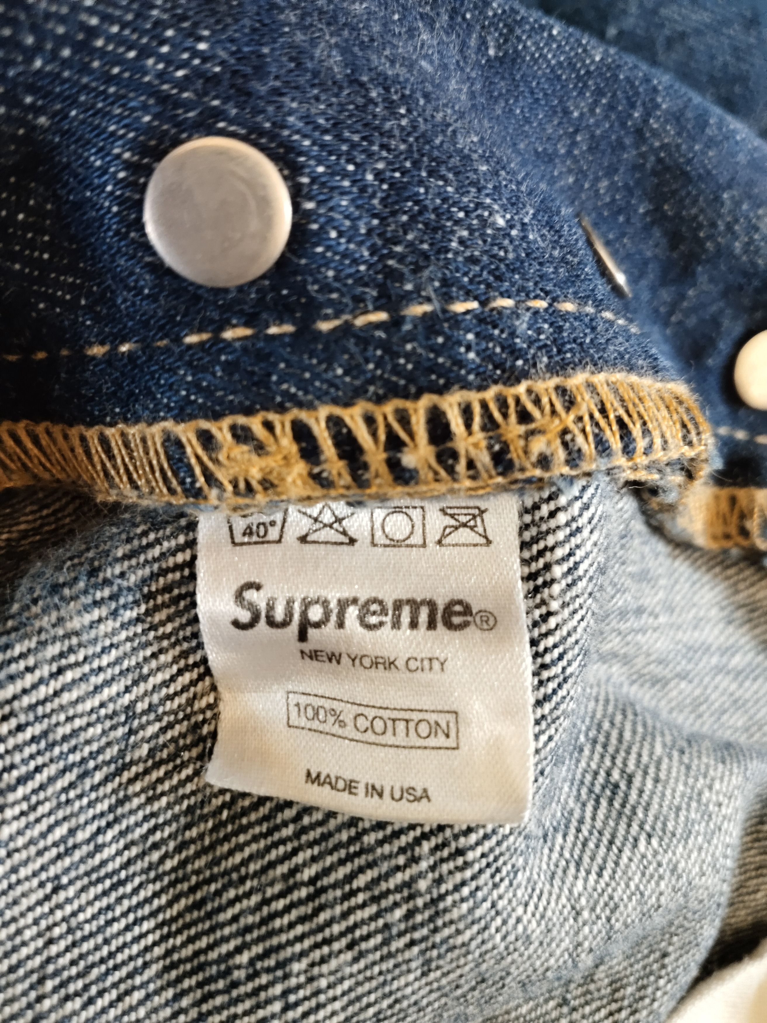 Supreme SUPREME SELVEDGE Jeans Size US 32 / EU 48 - 7 Thumbnail