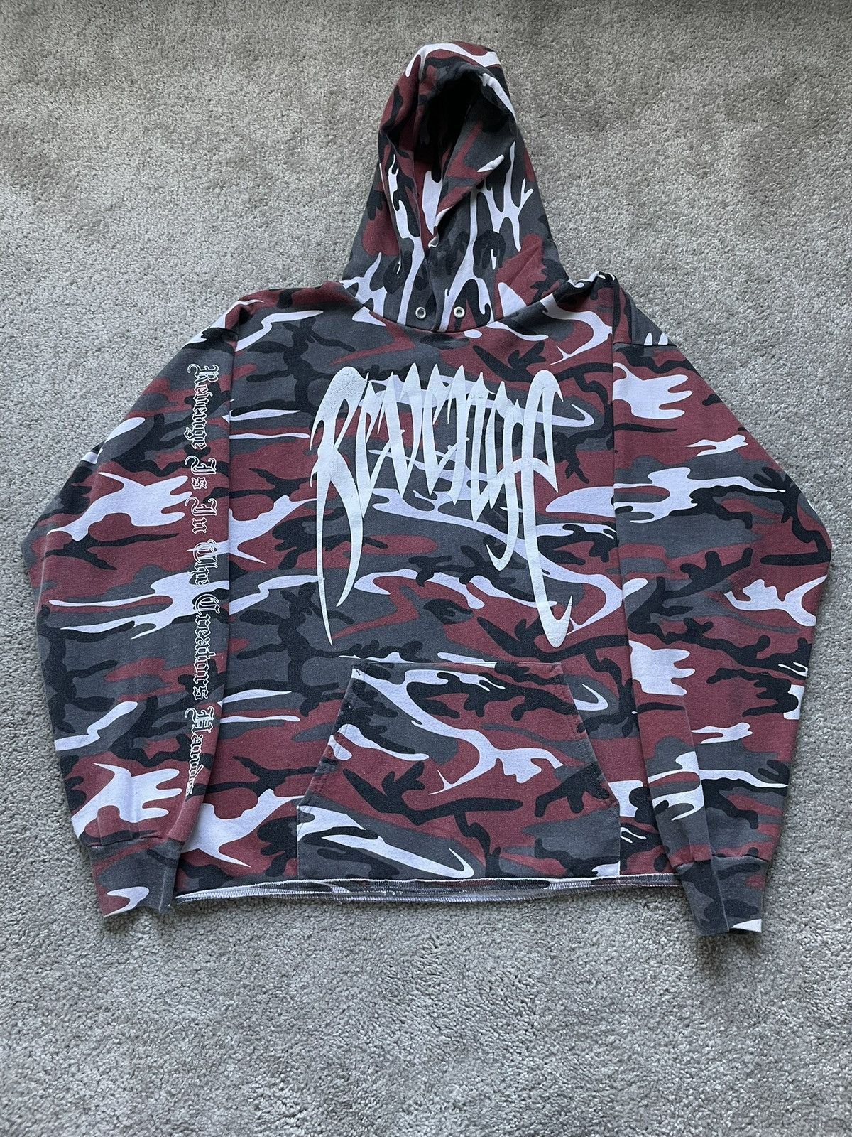 Revenge Burn Camo Hoodie Size US M / EU 48-50 / 2 - 1 Thumbnail