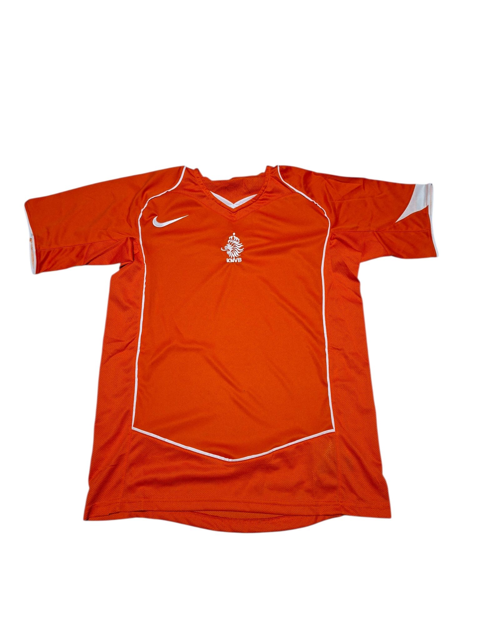Nike NEDERLANDS NIKE 2004 VINTAGE TOTAL 90 SOCCER JERSEY Size US S / EU 44-46 / 1 - 1 Thumbnail