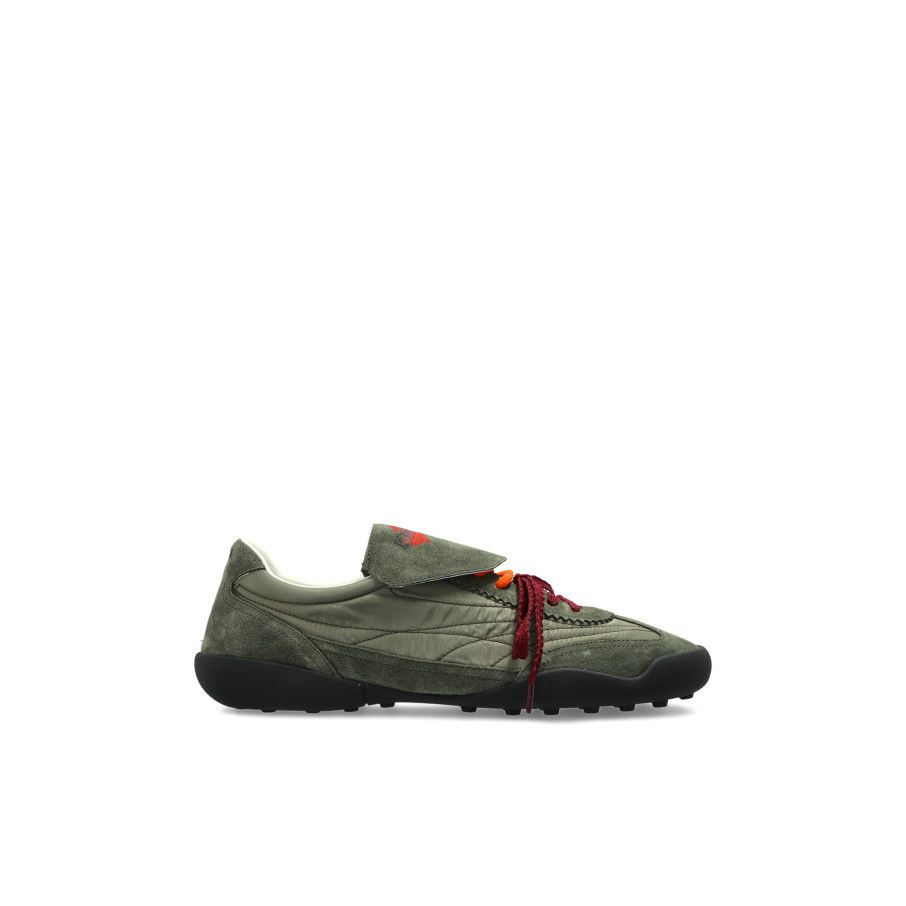 Dsquared2 DSQUARED2 Soccer Green Leather Sneakers New And Authentic (M Size US 11 / EU 44 - 1 Thumbnail