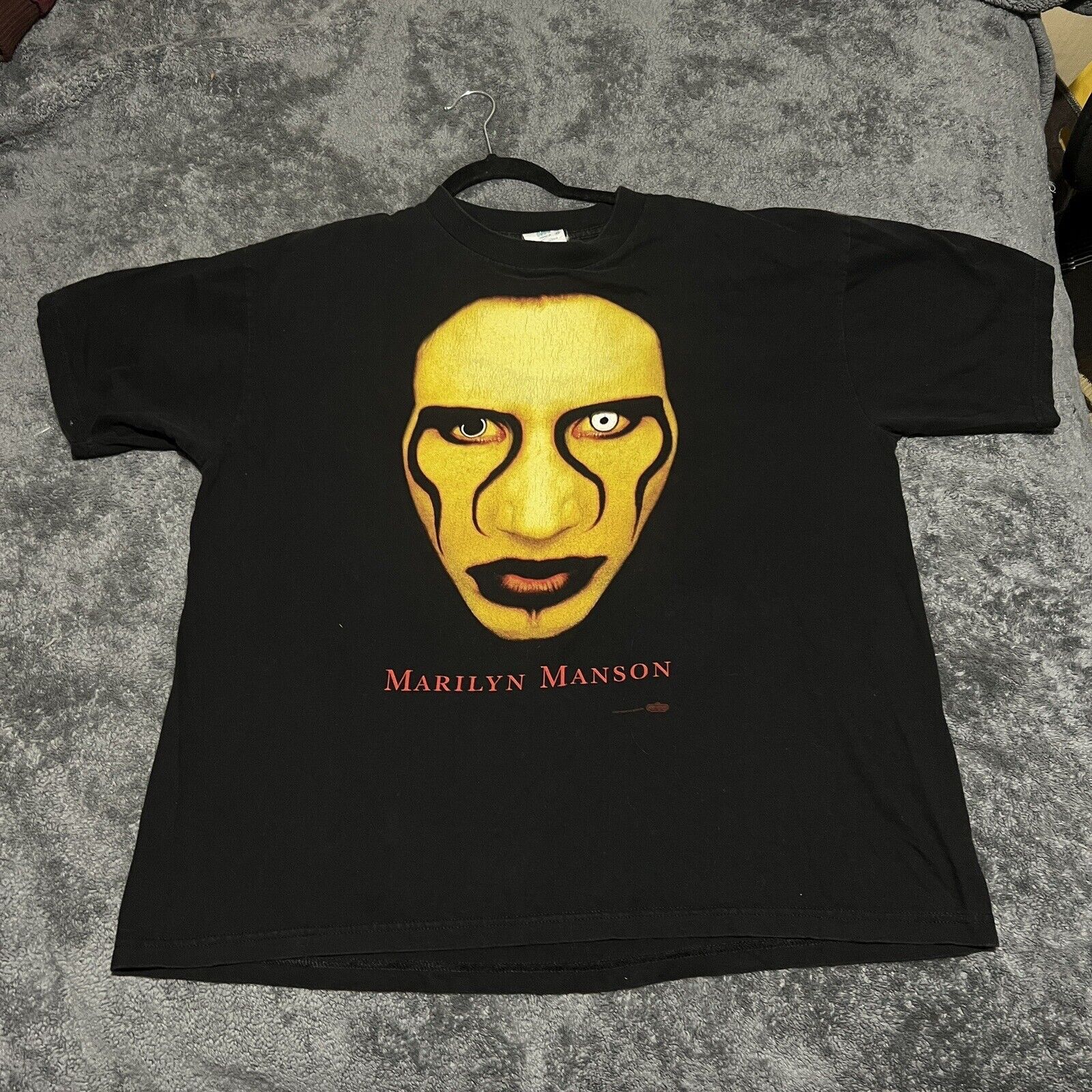 image of Vintage Marilyn Manson Shirt Mens XL Black