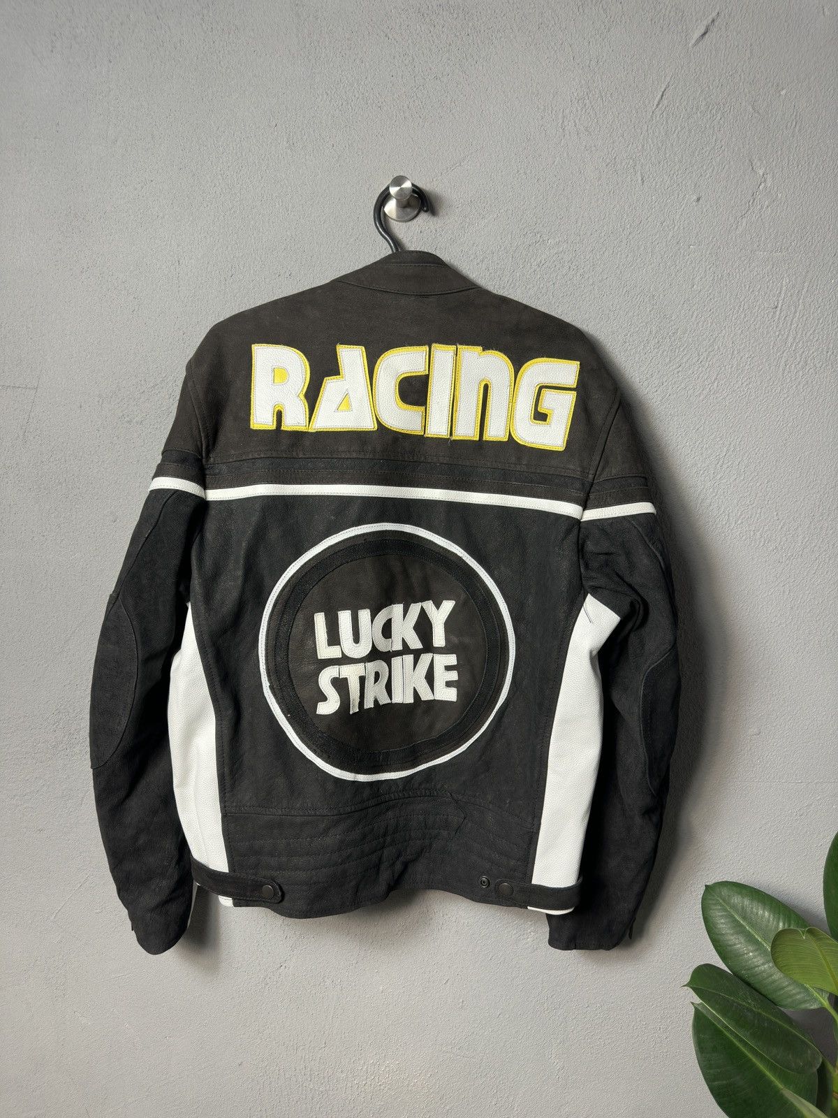 Vintage Vintage Lucky strike 90s Leather Jacket Size US XS / EU 42 / 0 - 5 Thumbnail
