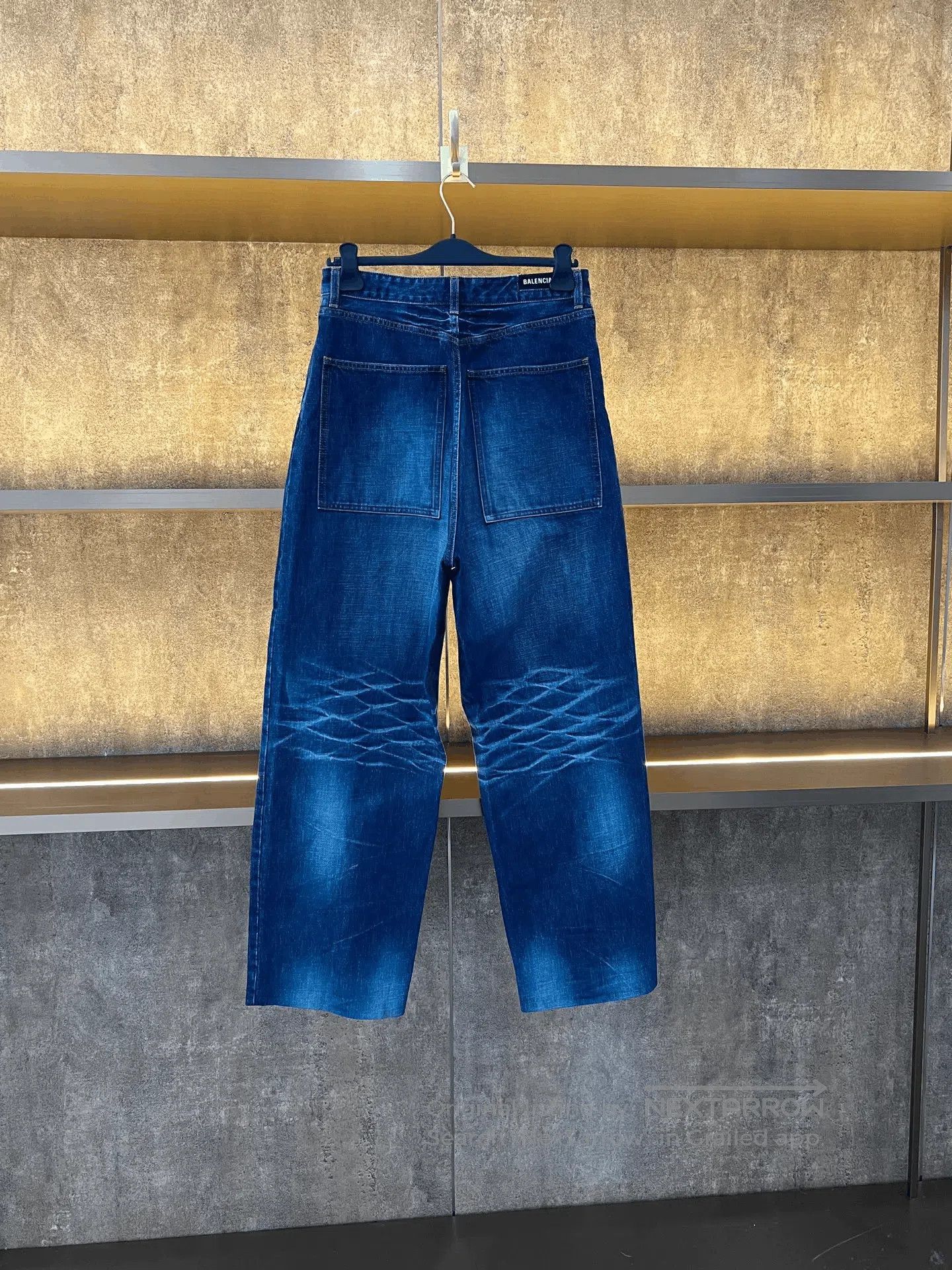 Balenciaga Balenciaga Water Ripple Jeans. Size 27" / US 4 / IT 40 - 2 Thumbnail