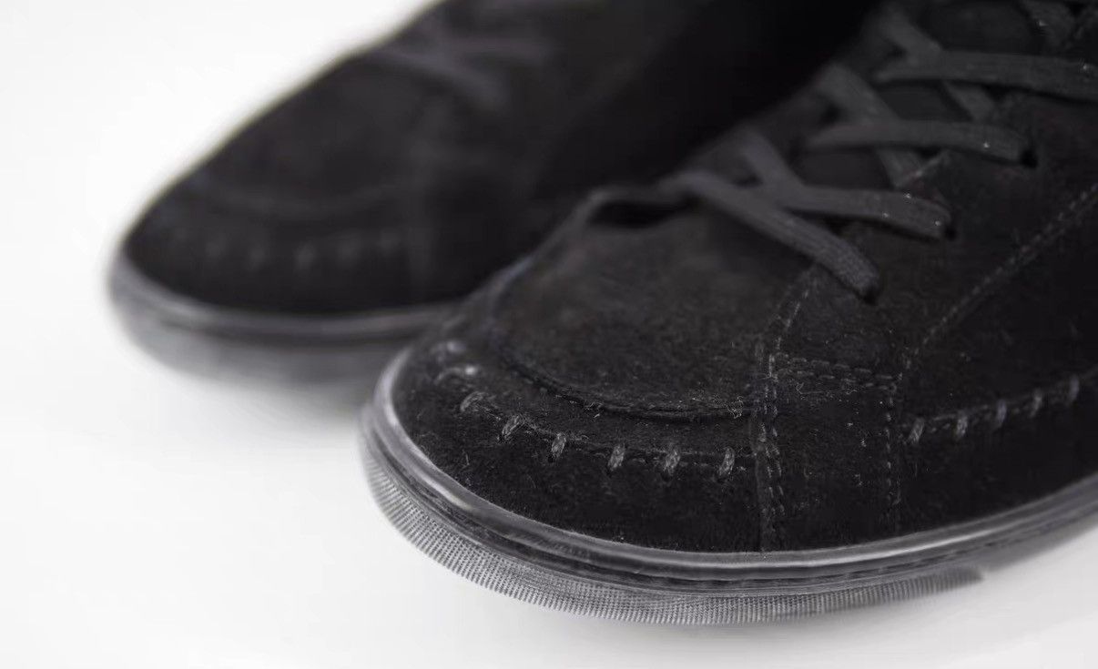 Louis Vuitton LV Black Knit & Suede High-Top Sneakers J16 Size US 6 / IT 36 - 3 Thumbnail