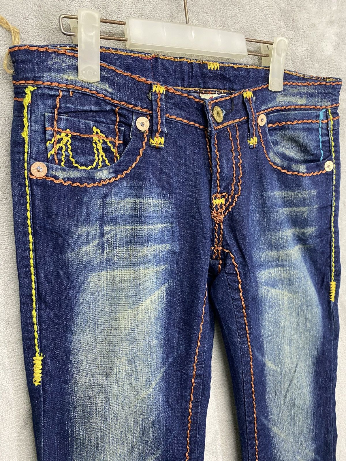 True Religion RARE🔥TRUE RELIGION BILLY BIG T “MADE IN USA” Size US 30 / EU 46 - 4 Thumbnail