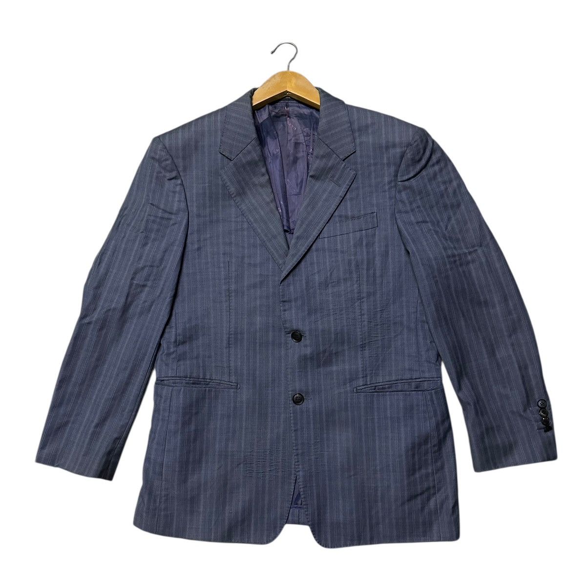 Loro Piana by Kimloch Anderson gray blazer