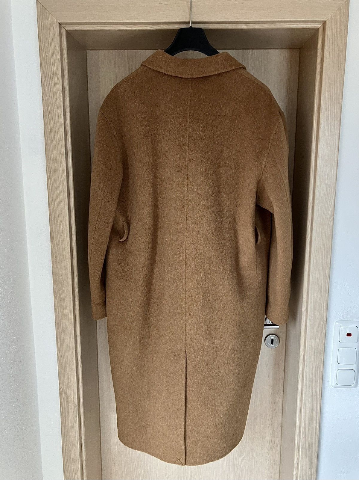 Acne Studios Acne Studios: Alpaca/ Wool Coat - Camel Size L / US 10 / IT 46 - 2 Thumbnail