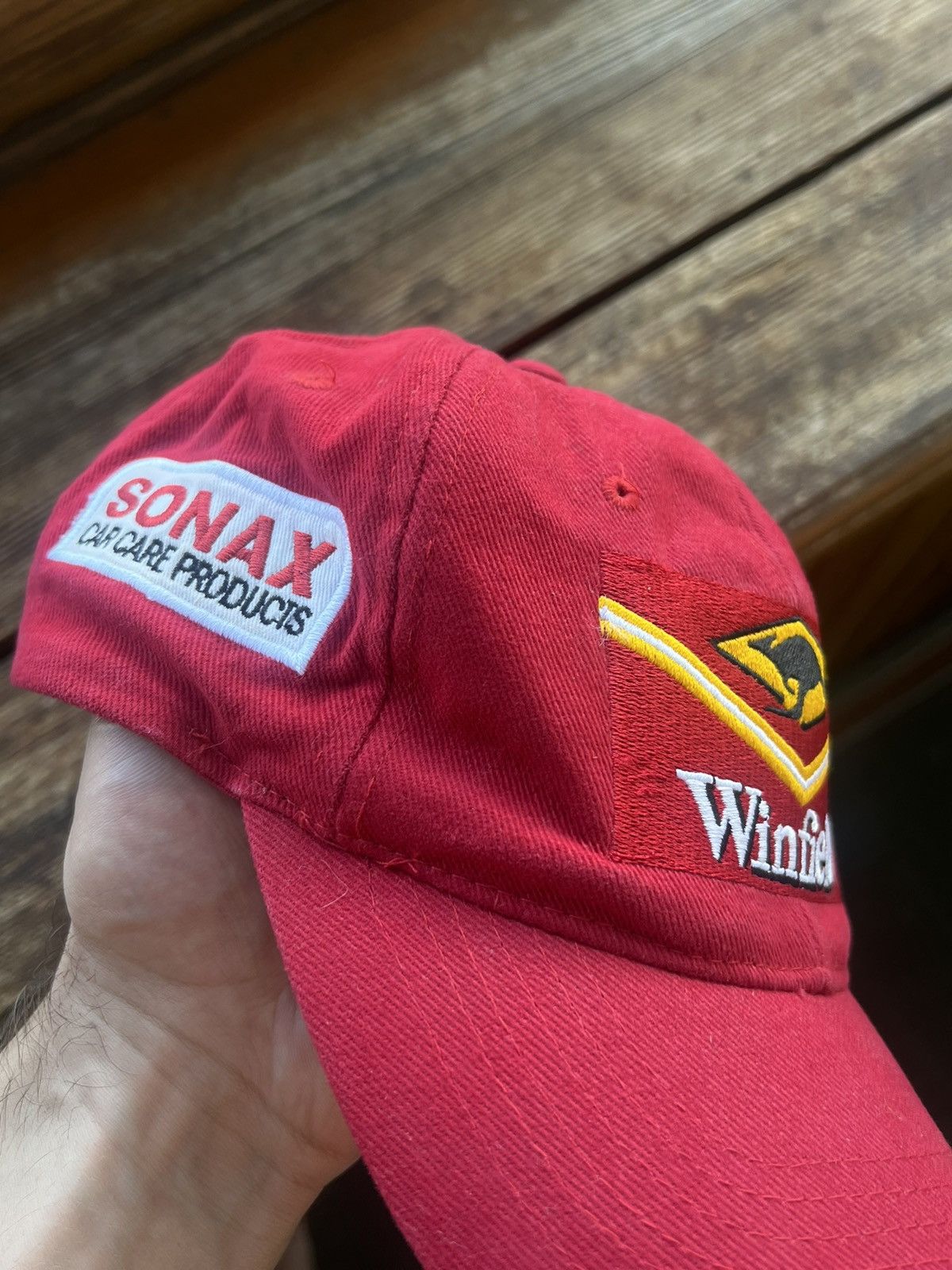 Vintage Vintage Hat 00s F1 Sonax Winfield Racing NASCAR Cap Size ONE SIZE - 15 Thumbnail