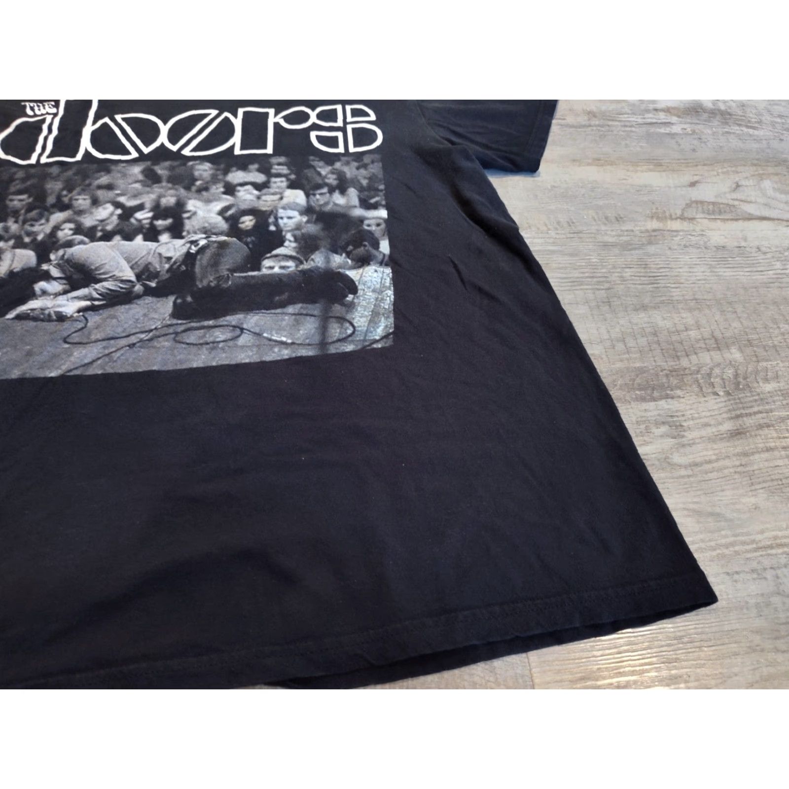 Vintage VINTAGE The Doors Band Shirt M Adult Medium Black Short Sleeve Crew Neck T-Shirt 60s 70s 80s Rock Mens Size US M / EU 48-50 / 2 - 3 Thumbnail