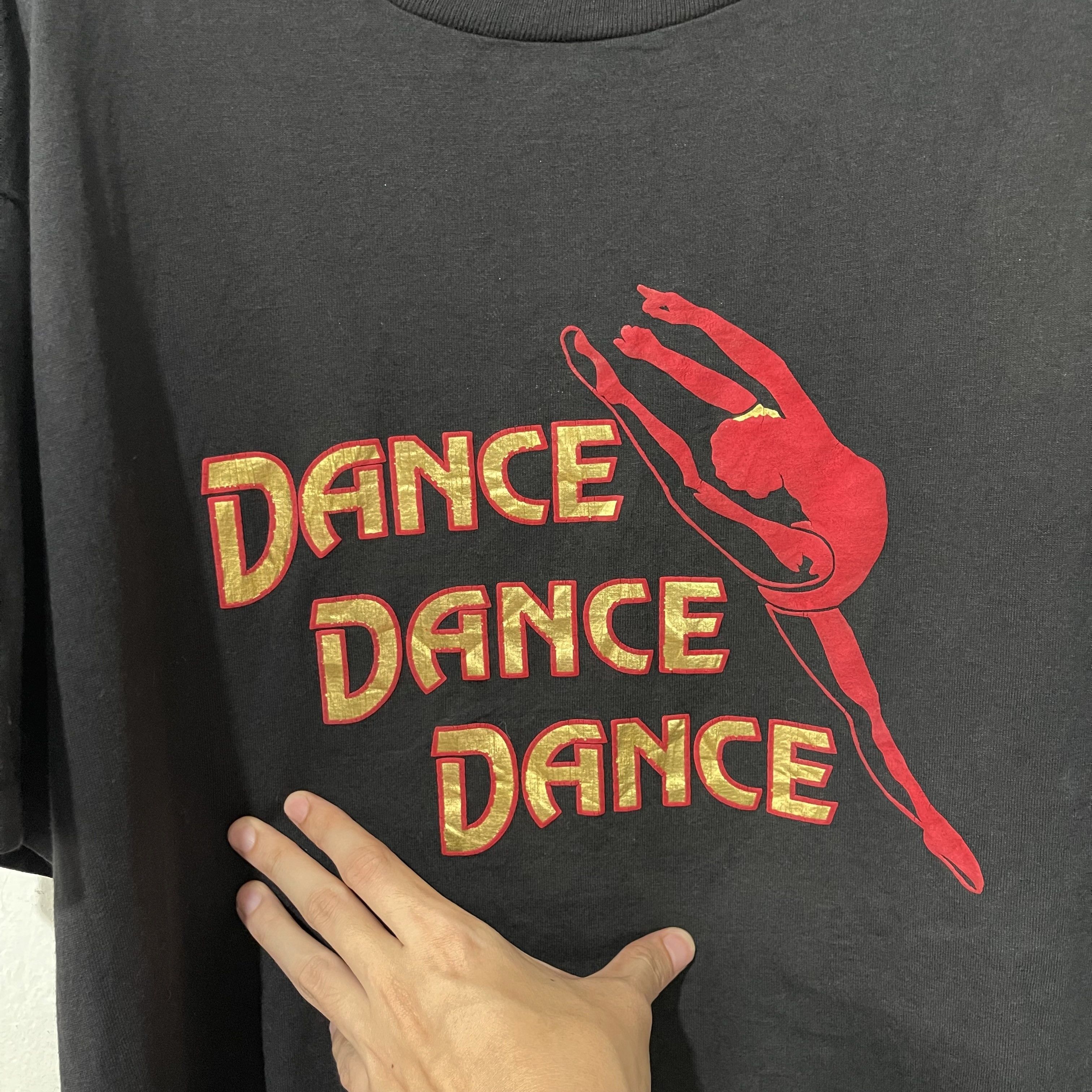 Vintage Vintage 90s Carol Jean Dancers T-Shirt Size US L / EU 52-54 / 3 - 2 Thumbnail
