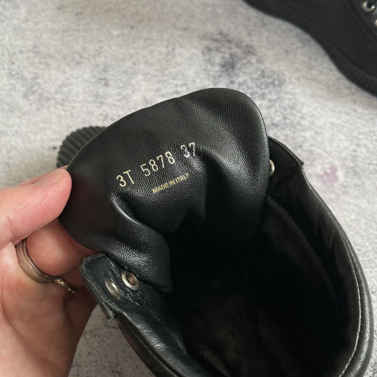 Prada Prada High Top Sneakers Double Zip Black Hi Shoes Vintage Size 37 Size US 7 / IT 37 - 15 Thumbnail
