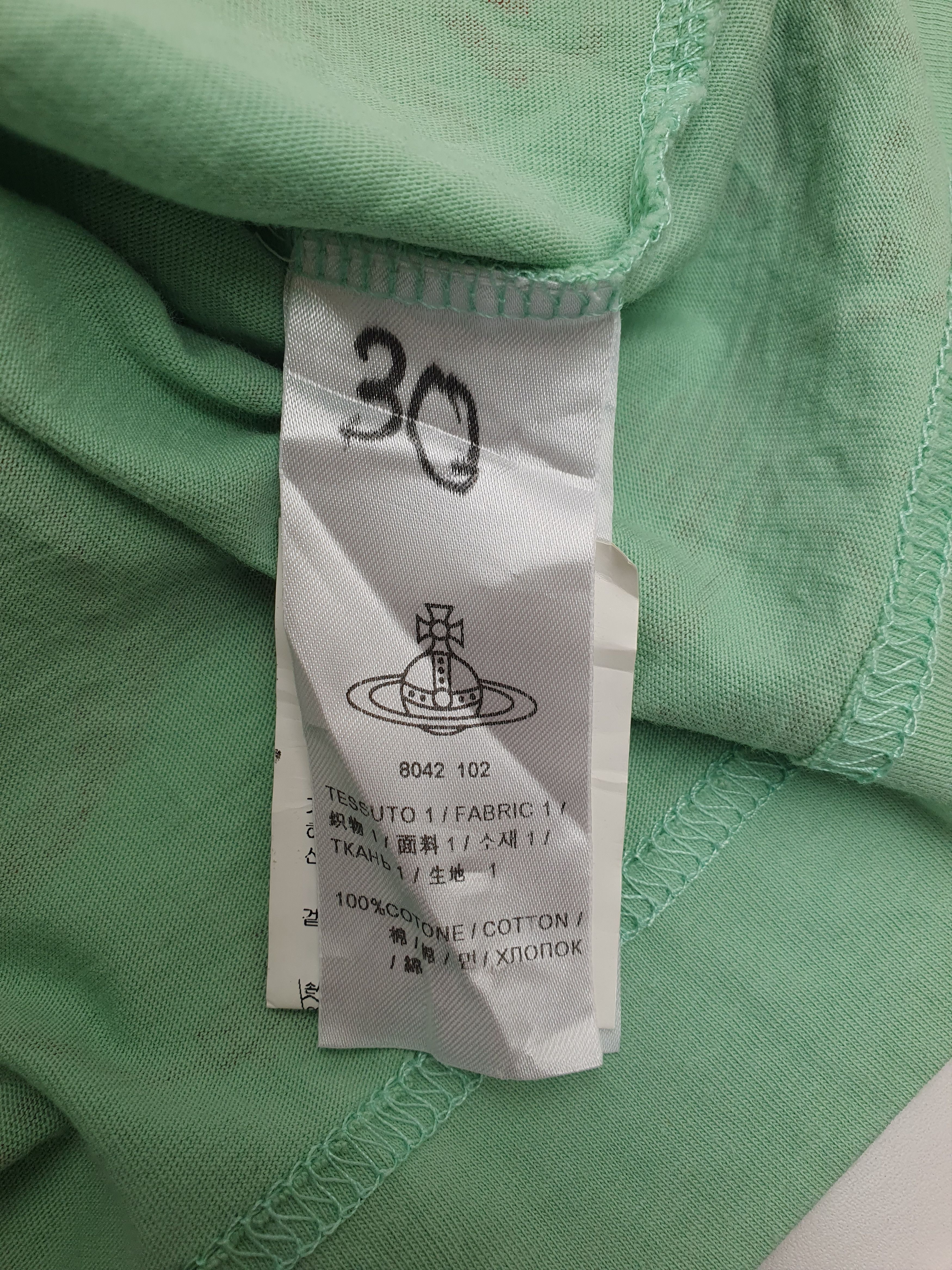 Vivienne Westwood SS1994 'Salon Collection' Runway Print T-Shirt (repro) Size XS / US 0-2 / IT 36-38 - 6 Thumbnail