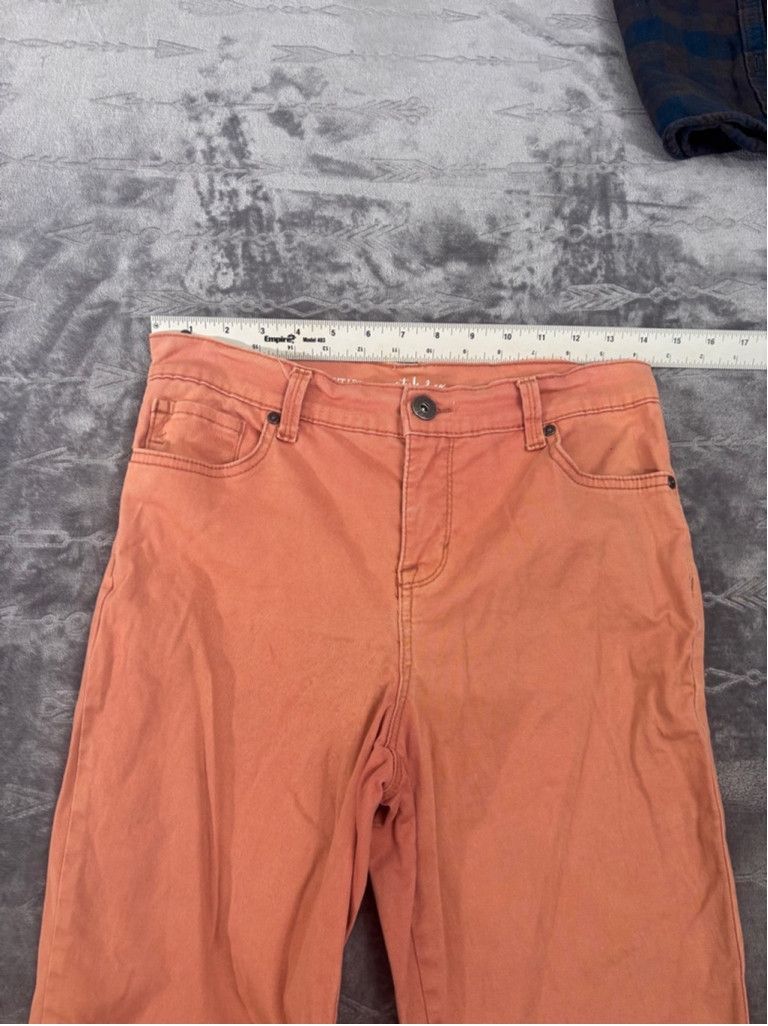 Style & Co Women's Style & Co Coral Straight Leg Pants Size 6P Size 28" / US 6 / IT 42 - 2 Thumbnail