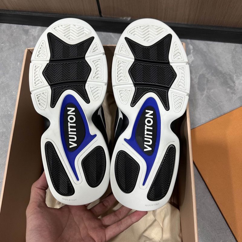 Louis Vuitton Louis Vuitton Trainer 2 High-Top Sneakers -2508 Size US 6.5 / EU 39-40 - 4 Thumbnail