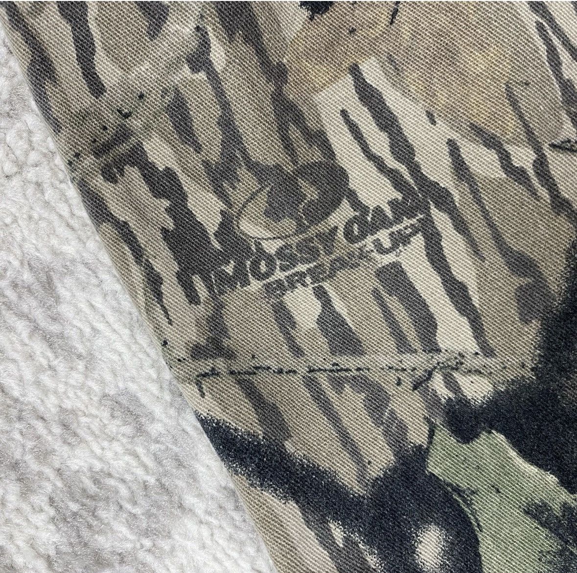 Mossy Oaks Mossy Oak Leaf Camouflage Bomber Jacket Mens USA Snap 2XL Size US XXL / EU 58 / 5 - 5 Thumbnail