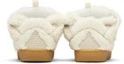 Lanvin os11x0326 Curb Shearling Sneakers in White Size US 8 / EU 41 - 2 Thumbnail