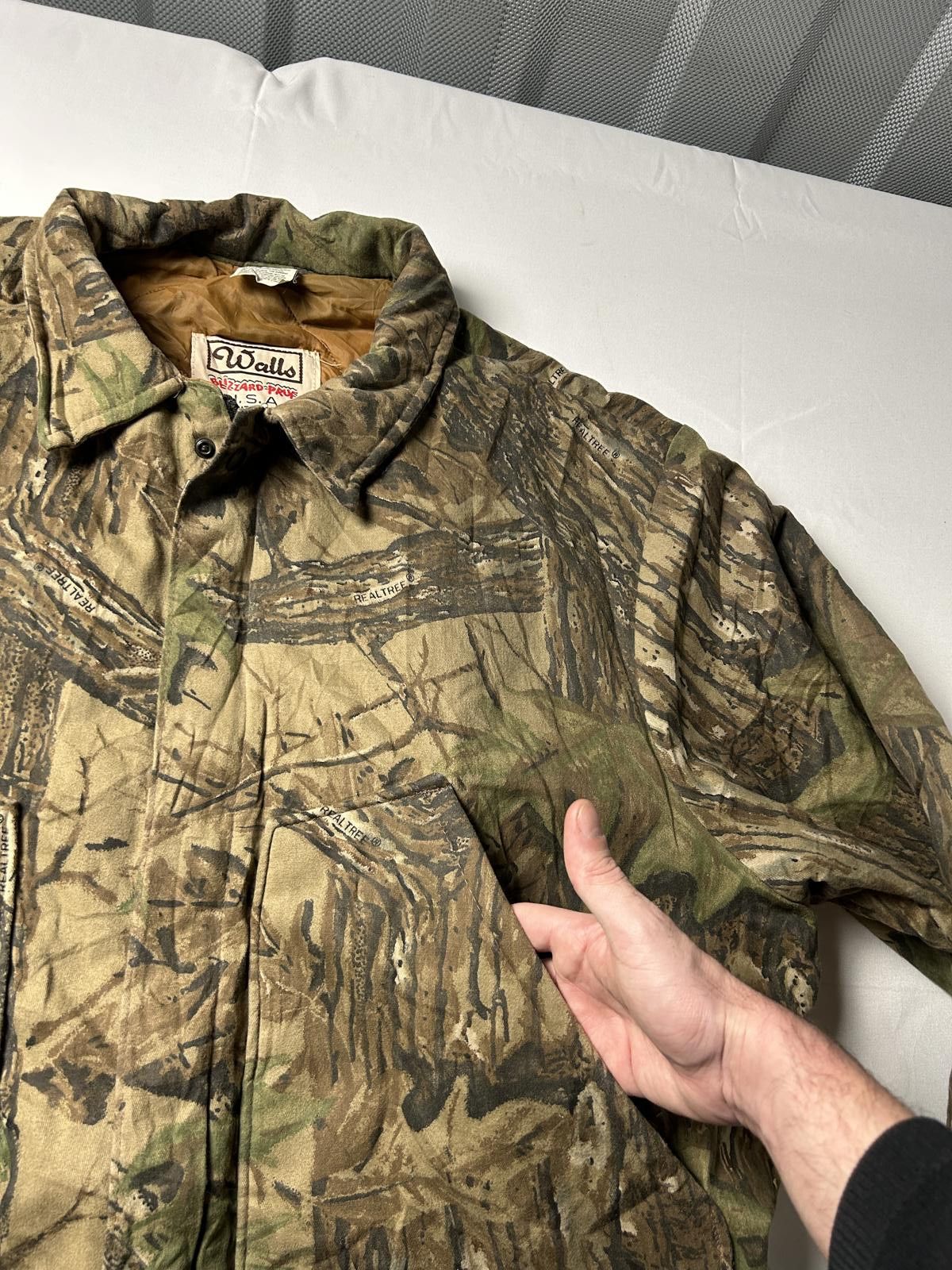 Realtree Walls Blizzard Proof RealTree Camo Padded Shirt Chore Jacket Size US XXL / EU 58 / 5 - 3 Thumbnail