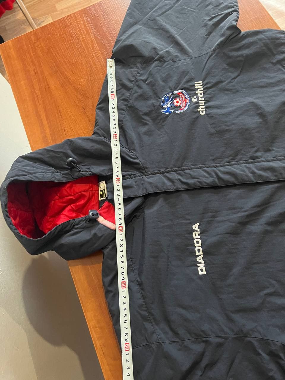 Diadora 2004/05 CRYSTAL PALACE FC TRAINING SOCCER FOOTBALL JACKET L Size US L / EU 52-54 / 3 - 22 Thumbnail