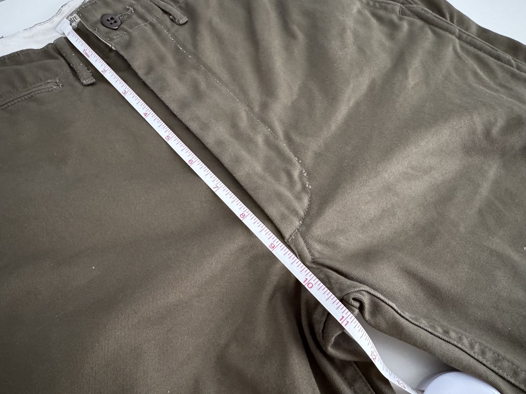 Buzz Rickson's BUZZ RICKSON'S BR40025 Original Spec. Chino Olive 29 x 29.5 Size US 29 - 4 Thumbnail
