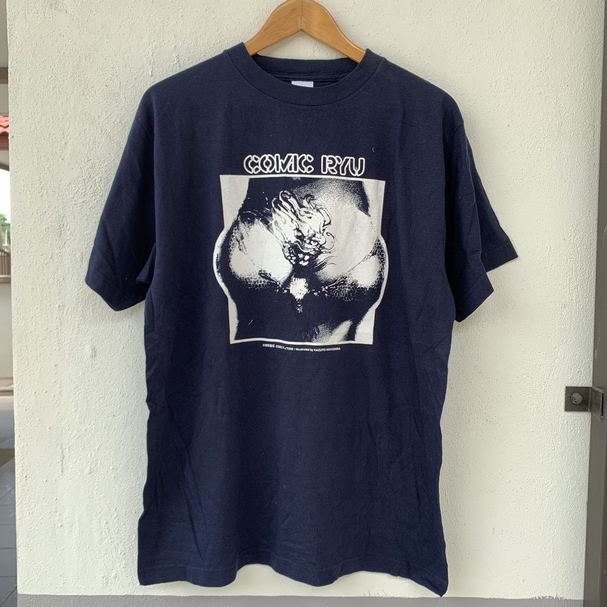 Anime Vintage Y2K Manga Japanese Megazine Comic Ryu Tee Size US L / EU 52-54 / 3 - 1 Thumbnail