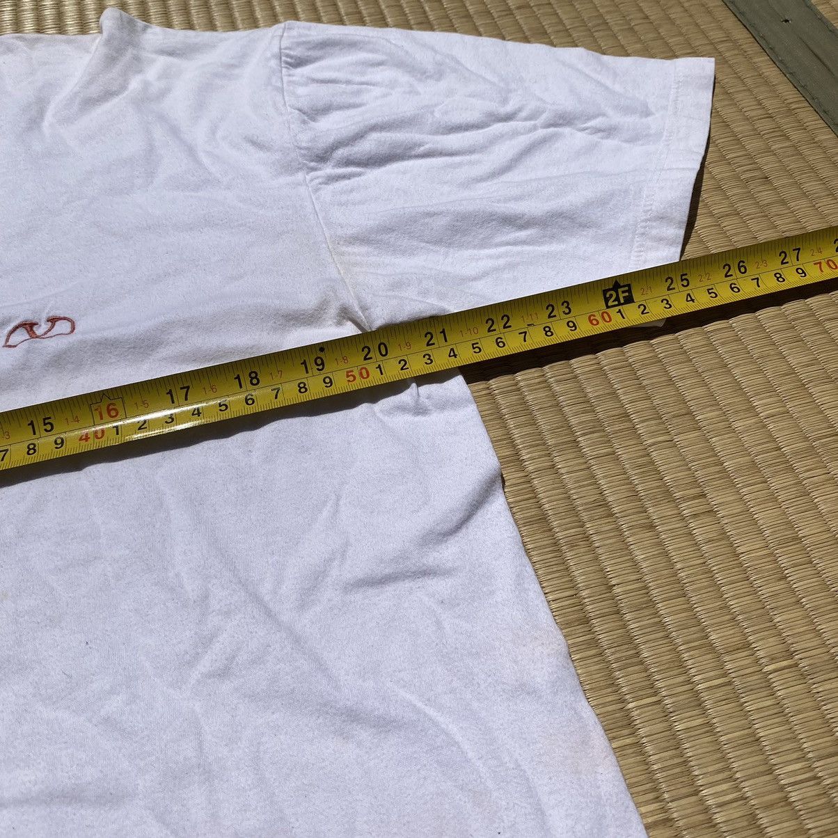 Designer × Valentino × Vintage Vtg 80s 90s Valentino White Embroidered Logo Essentials Tee Size US L / EU 52-54 / 3 - 2 Thumbnail