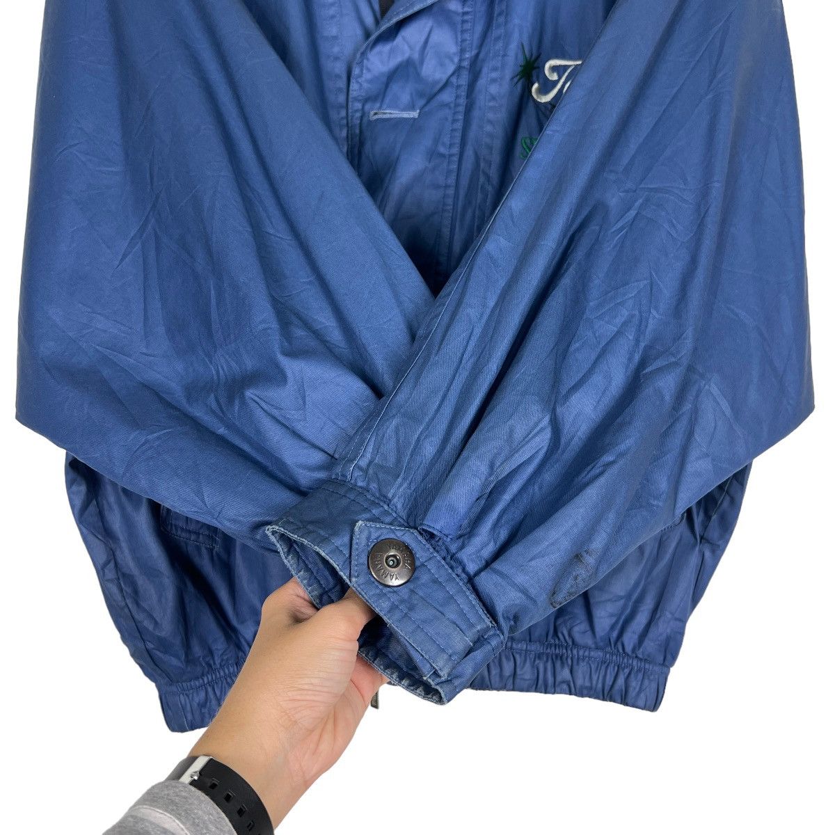 Japanese Brand 🔥 VINTAGE YAMAHA TEAM BOMBER JACKET Size US L / EU 52-54 / 3 - 13 Thumbnail