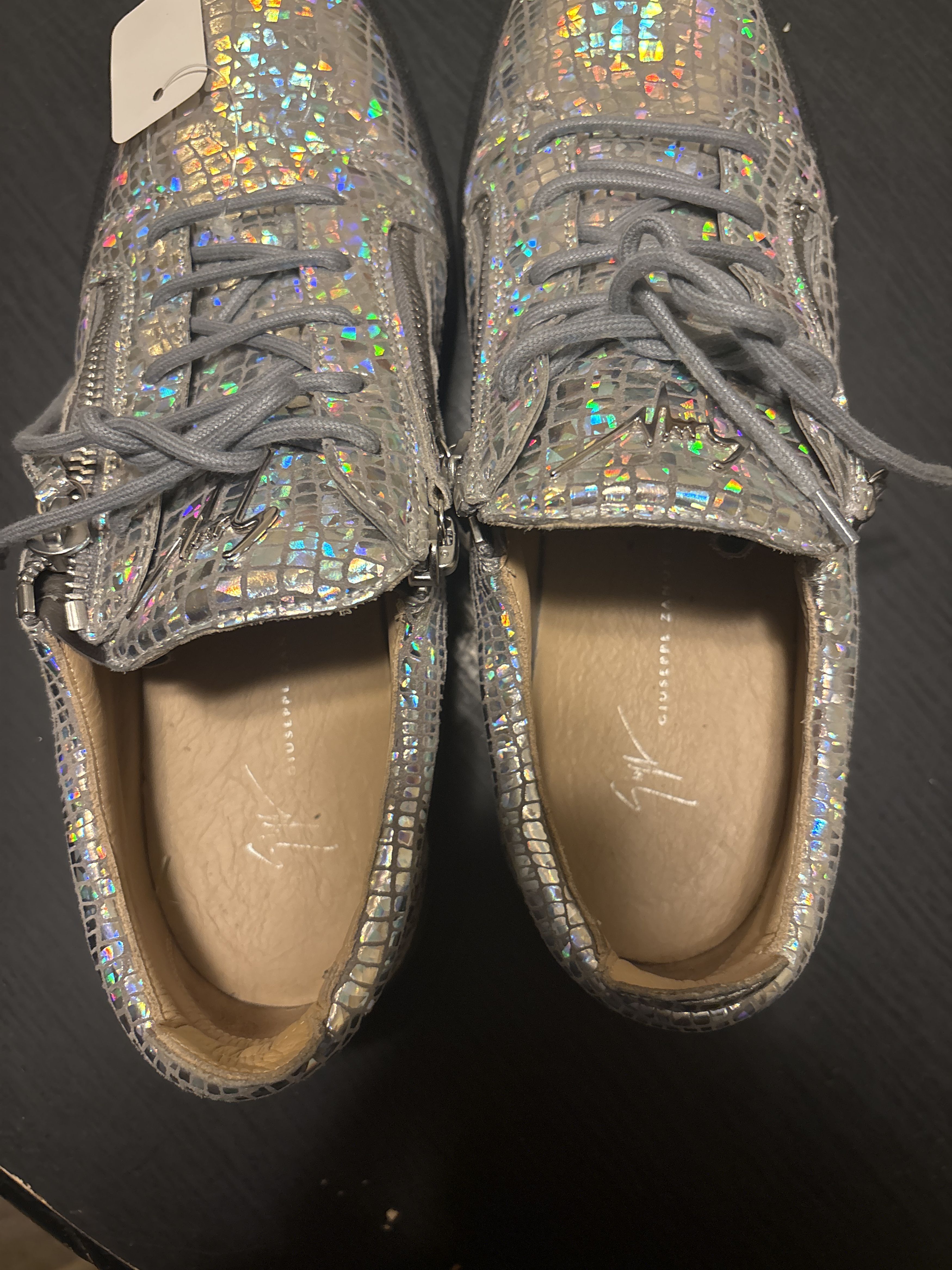 Giuseppe Zanotti Giuseppe zanotti iridescent gator Size US 12 / EU 45 - 2 Thumbnail