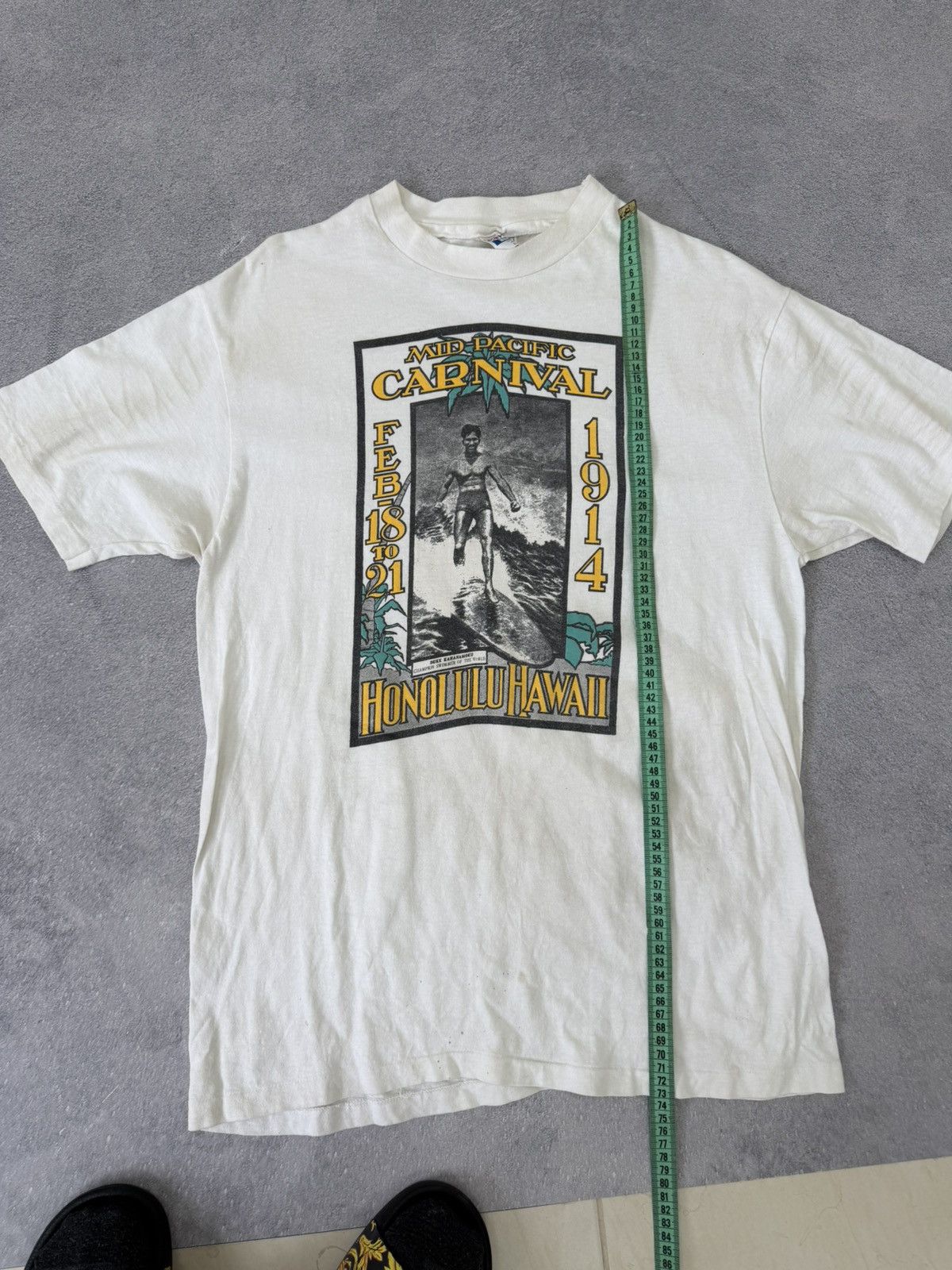 Other 90s Vintage Hawaii Champion Surf Swimmer Surfer T-Shirt Y2K Size US M / EU 48-50 / 2 - 9 Thumbnail