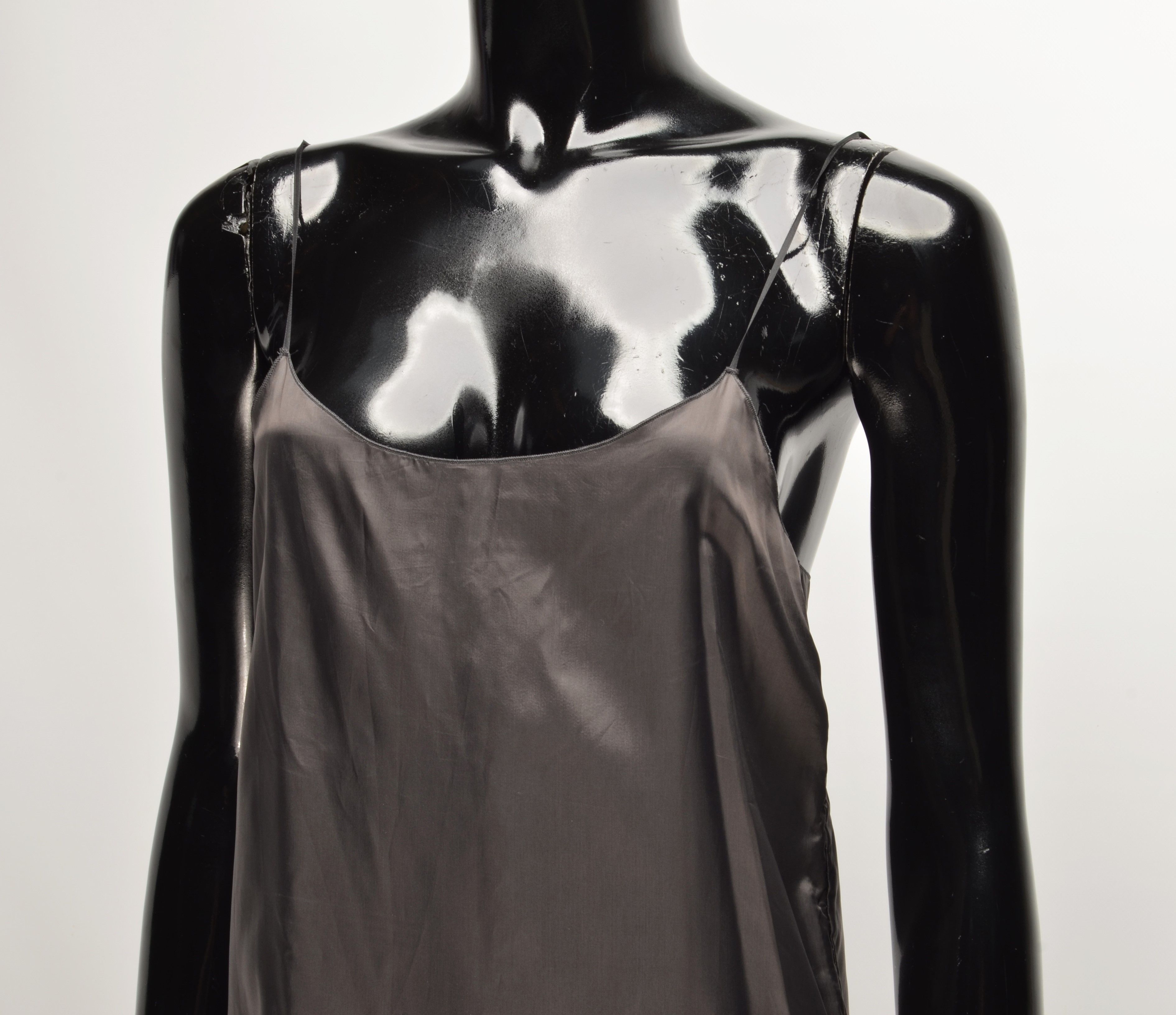 Marni Marni See Through Gray Cami Sleep Mini Dress Size XS / US 0-2 / IT 36-38 - 2 Thumbnail