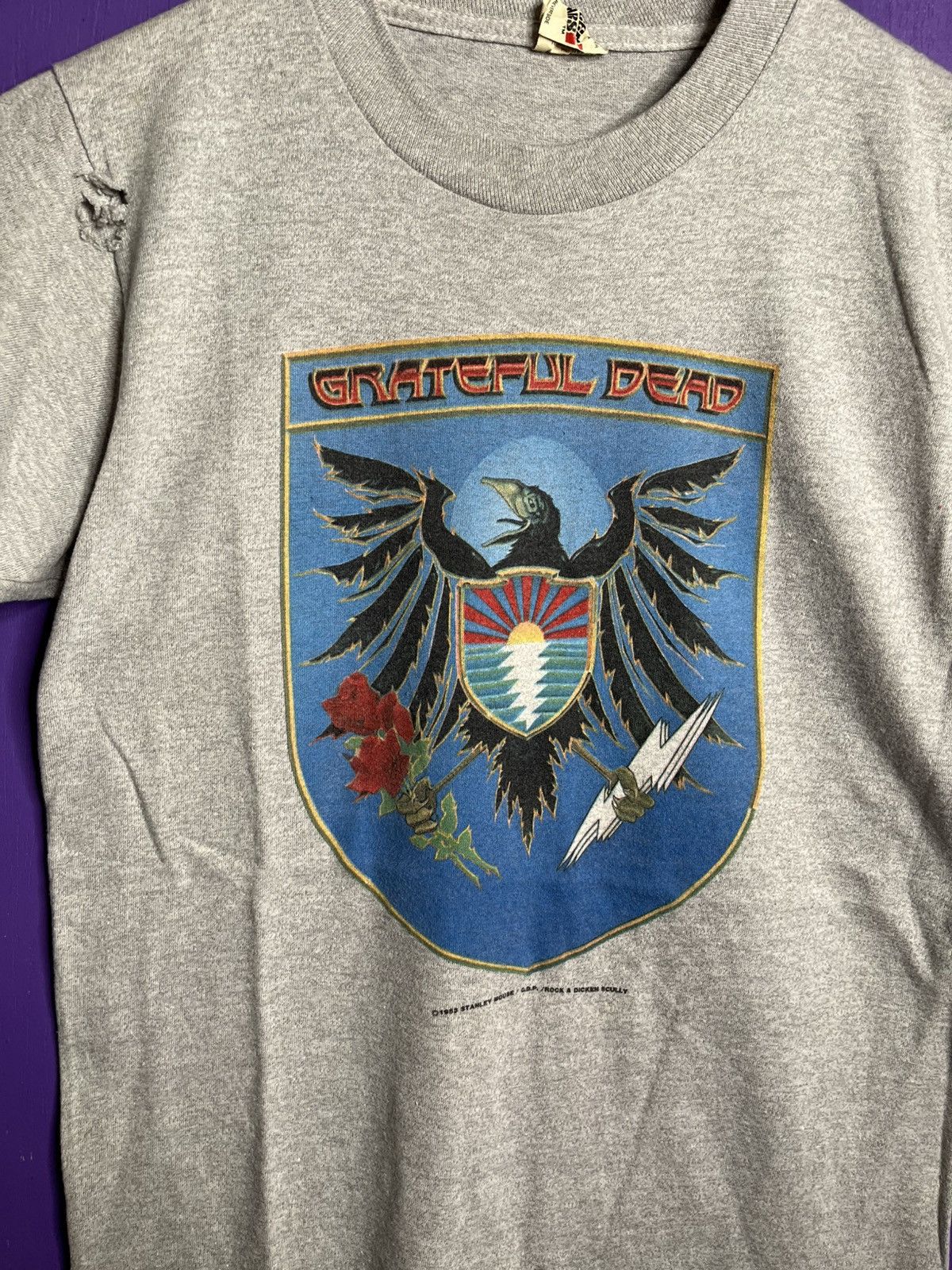 Band Tees × Grateful Dead × Vintage Vintage 1983 Grateful Dead summer tour t-shirt Size US S / EU 44-46 / 1 - 3 Thumbnail