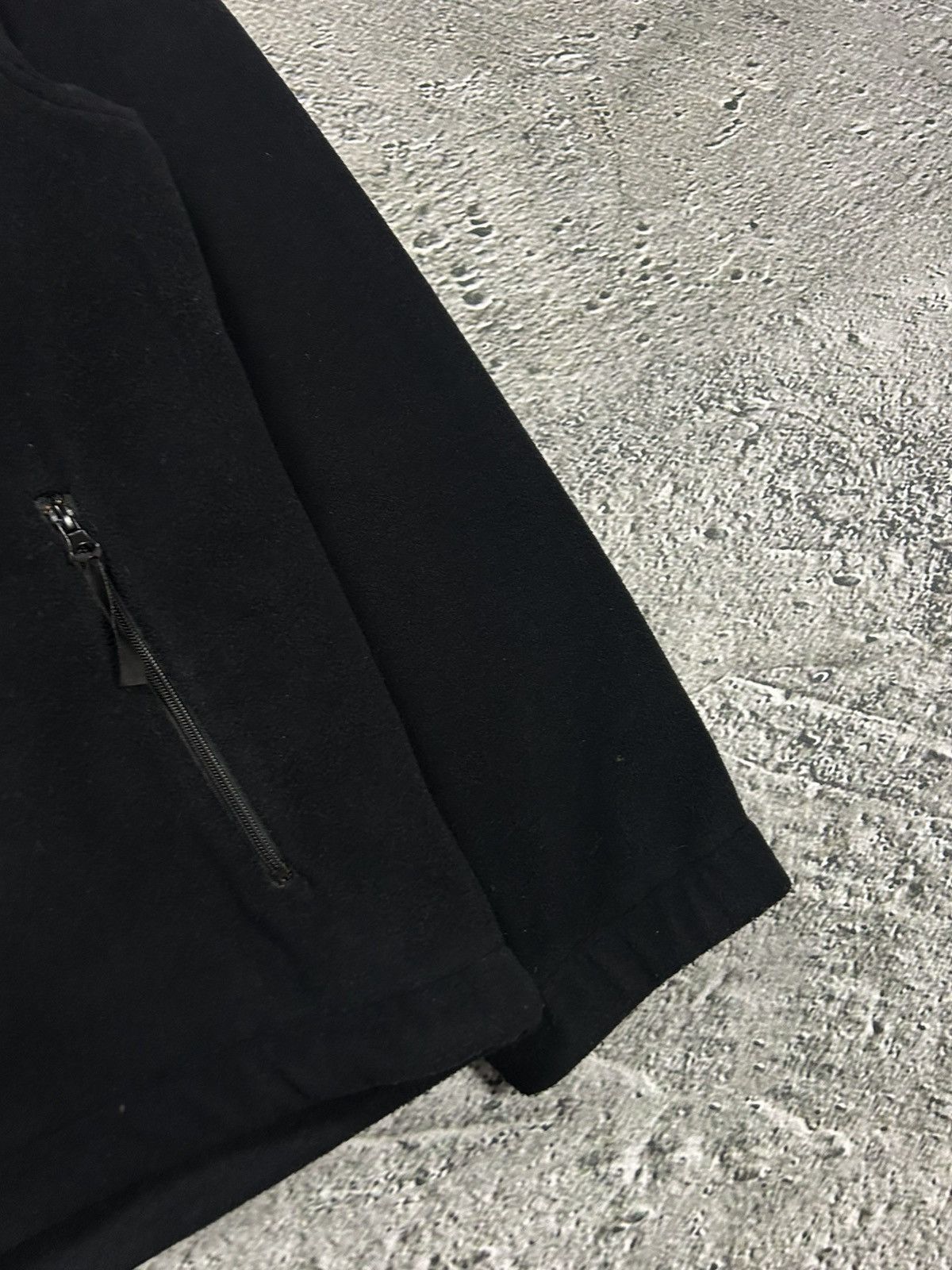 Mercedes-Benz × Vintage Mercedes Fleece Jacket Y2K Vintage Racing Moto black Size US XL / EU 56 / 4 - 3 Thumbnail