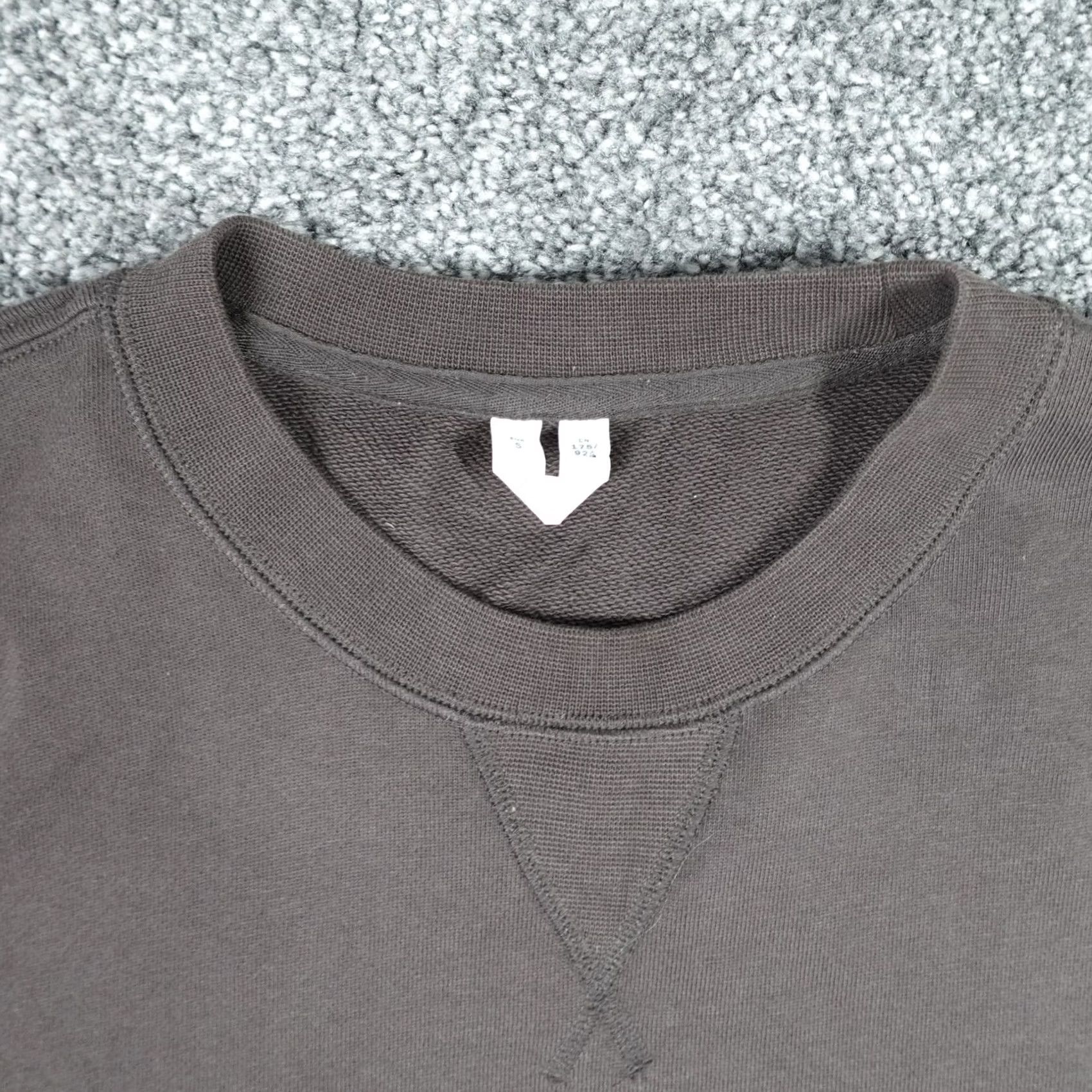 Arket Arket Sweatshirt Jumper Brown Size Small Crew Neck Cotton Lightweight Mens Pullover Sweatshirt Size US S / EU 44-46 / 1 - 5 Thumbnail