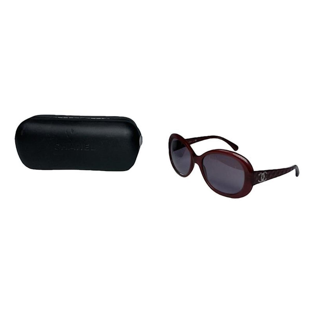 Chanel Black Plastic Sunglasses Size ONE SIZE - 1 Thumbnail