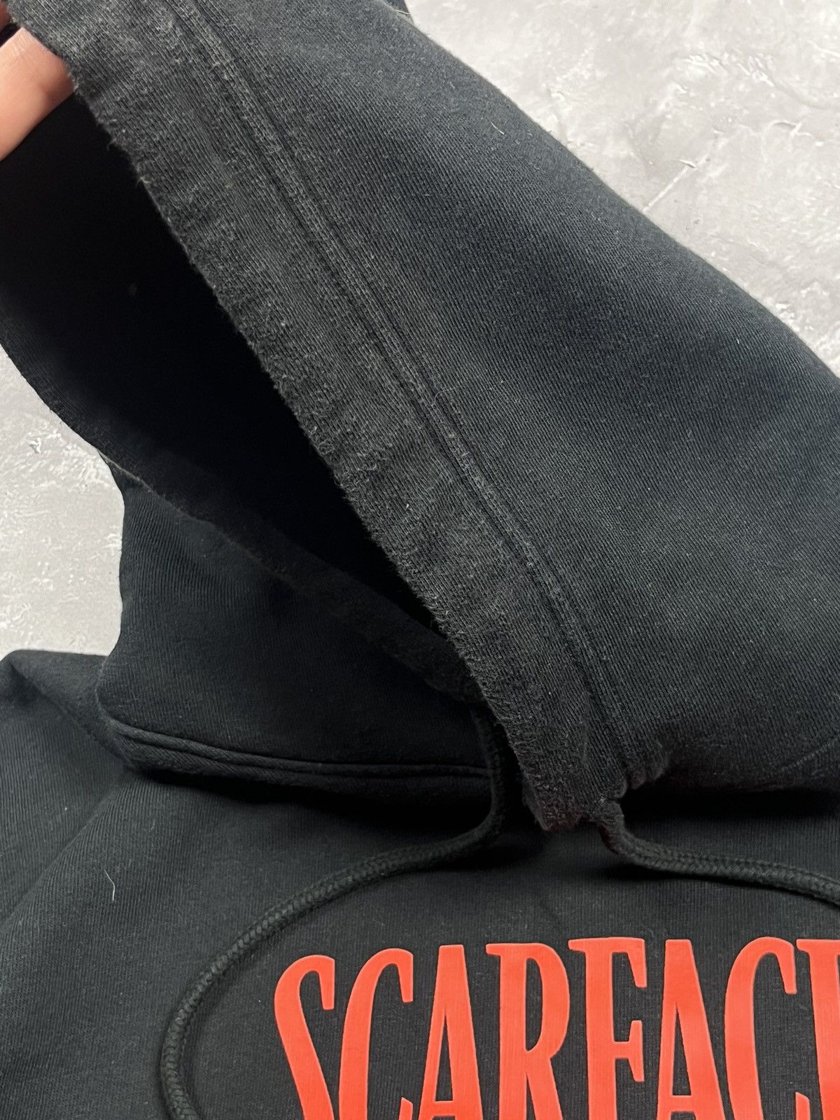 H&M Scarface Hoodie H&M Black Double Sided Tony Montana Hoodie Size US M / EU 48-50 / 2 - 10 Thumbnail